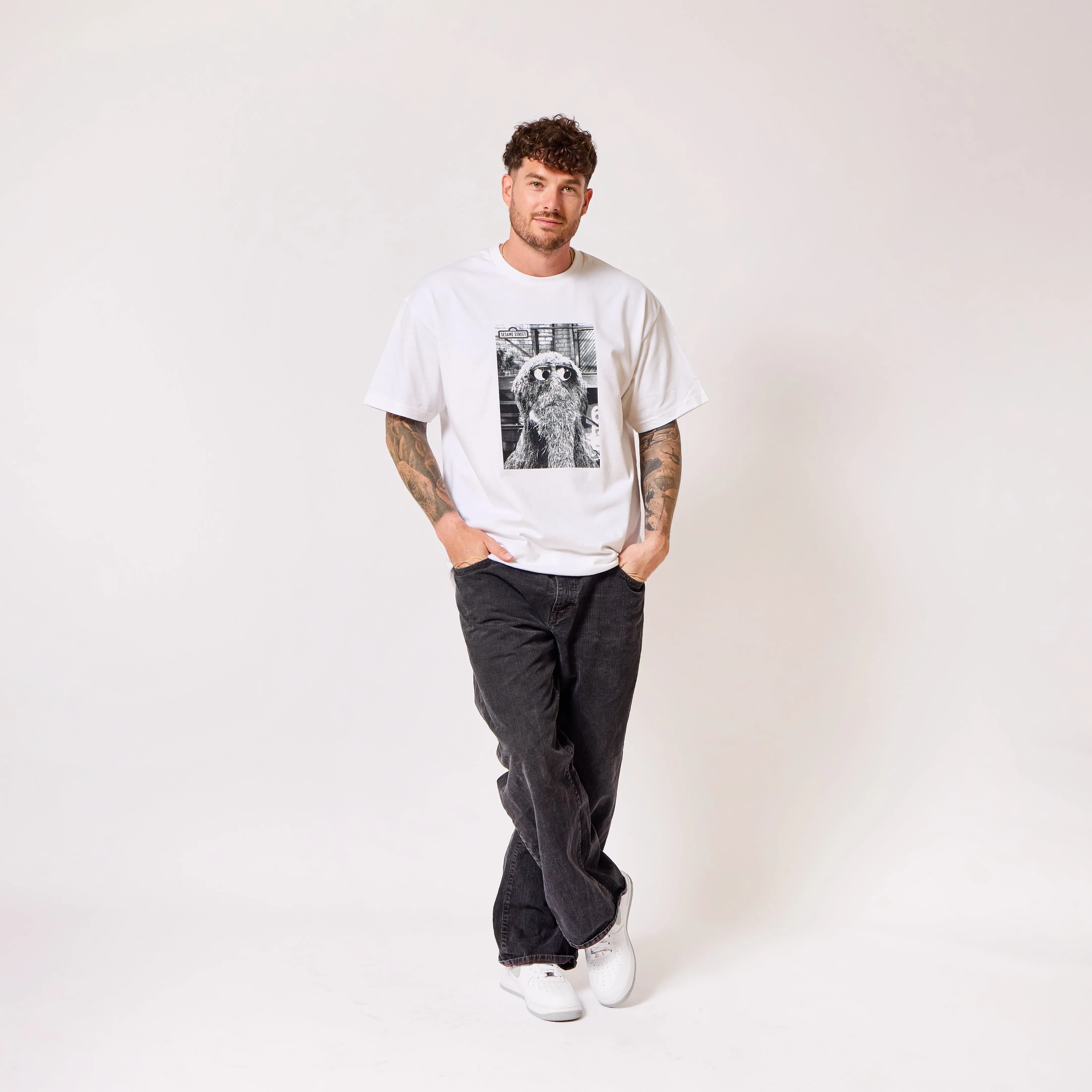 Sesame Street Snuffleupagus T-shirt - White sold by RetroKid product image thumbnail 3