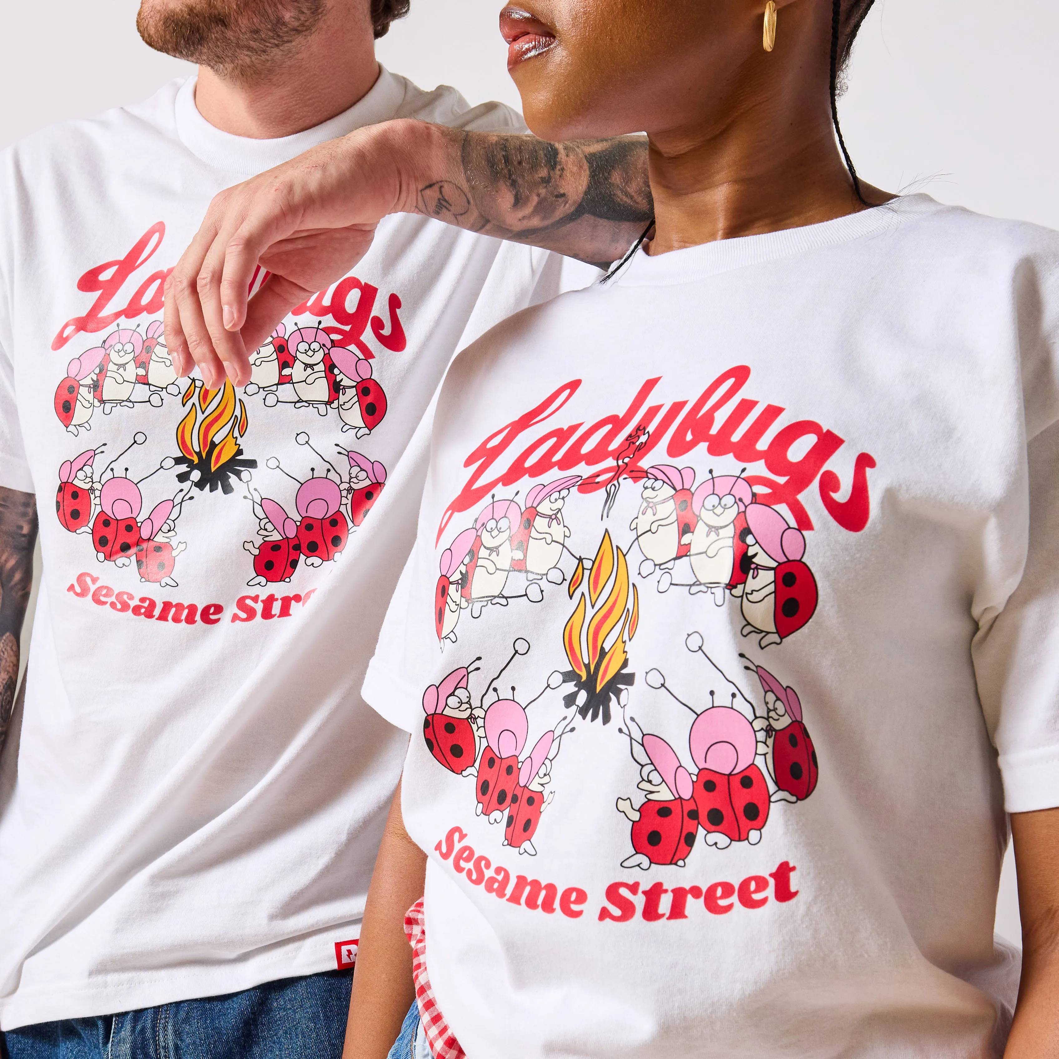 Sesame Street Ladybugs Picnic T-shirt sold by RetroKid product image thumbnail 4