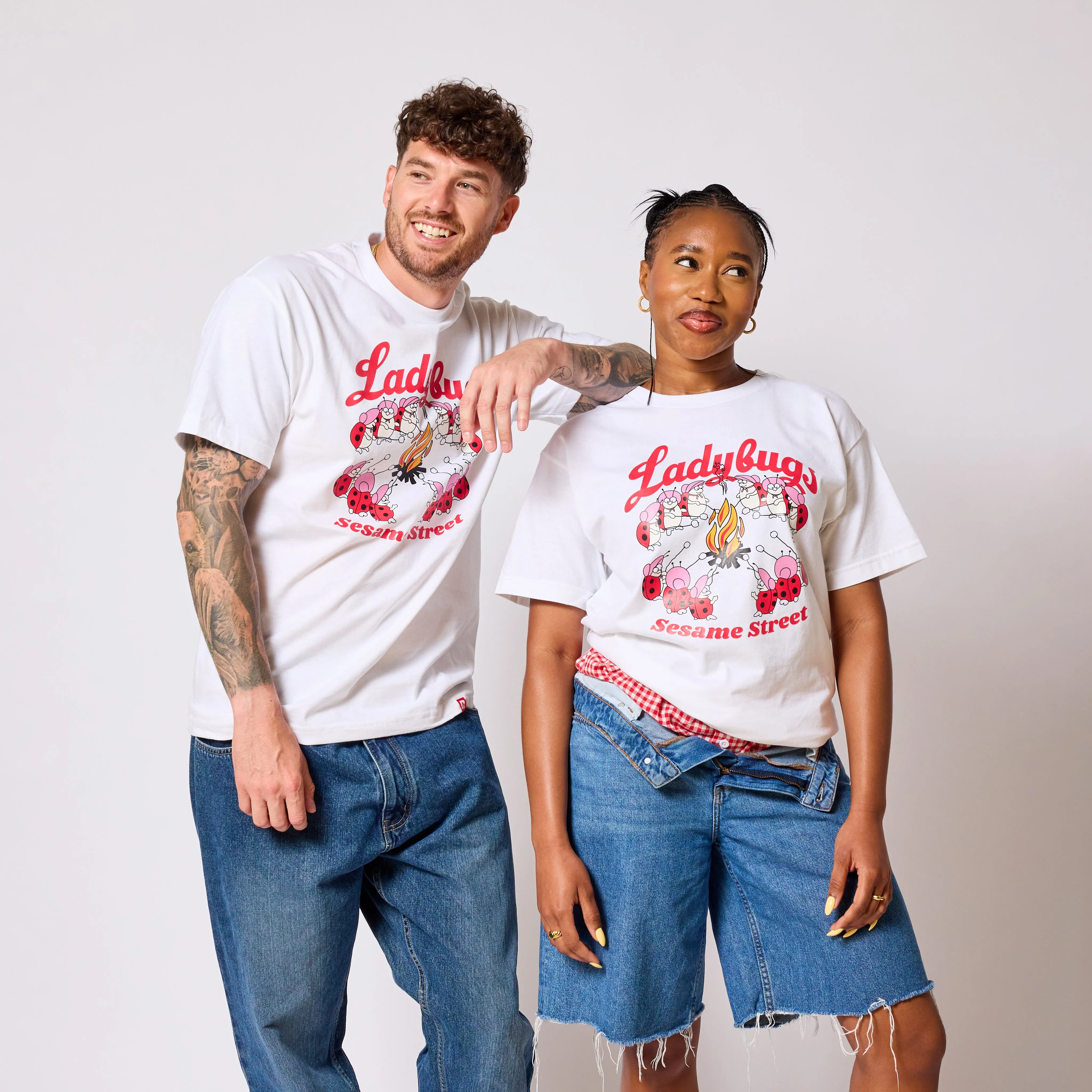 Sesame Street Ladybugs Picnic T-shirt sold by RetroKid product image thumbnail 2