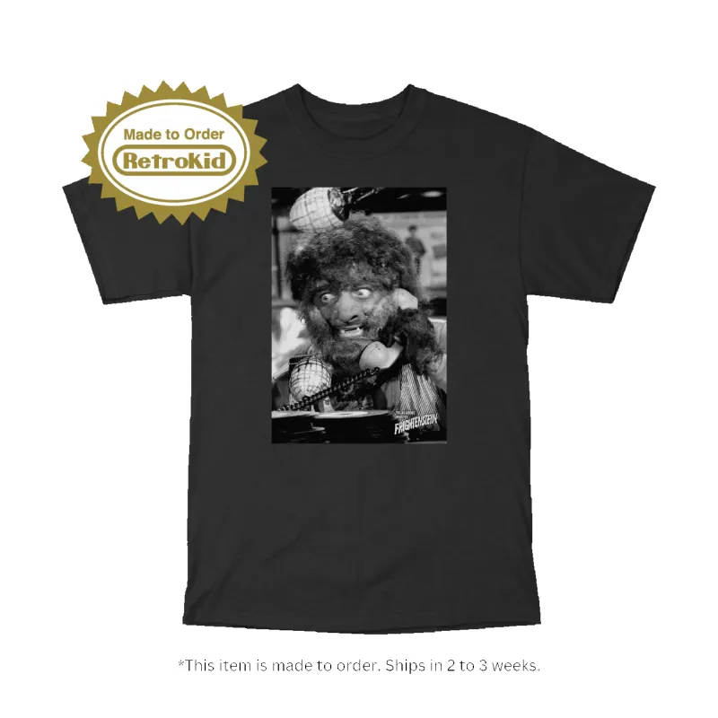 Hilarious House of Frightenstein Wolfman T-Shirt - Black [Made to Order] sold by RetroKid