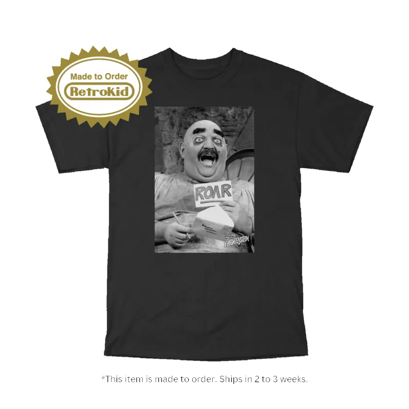 Hilarious House of Frightenstein Igor T-Shirt - Black [Made to Order] sold by RetroKid