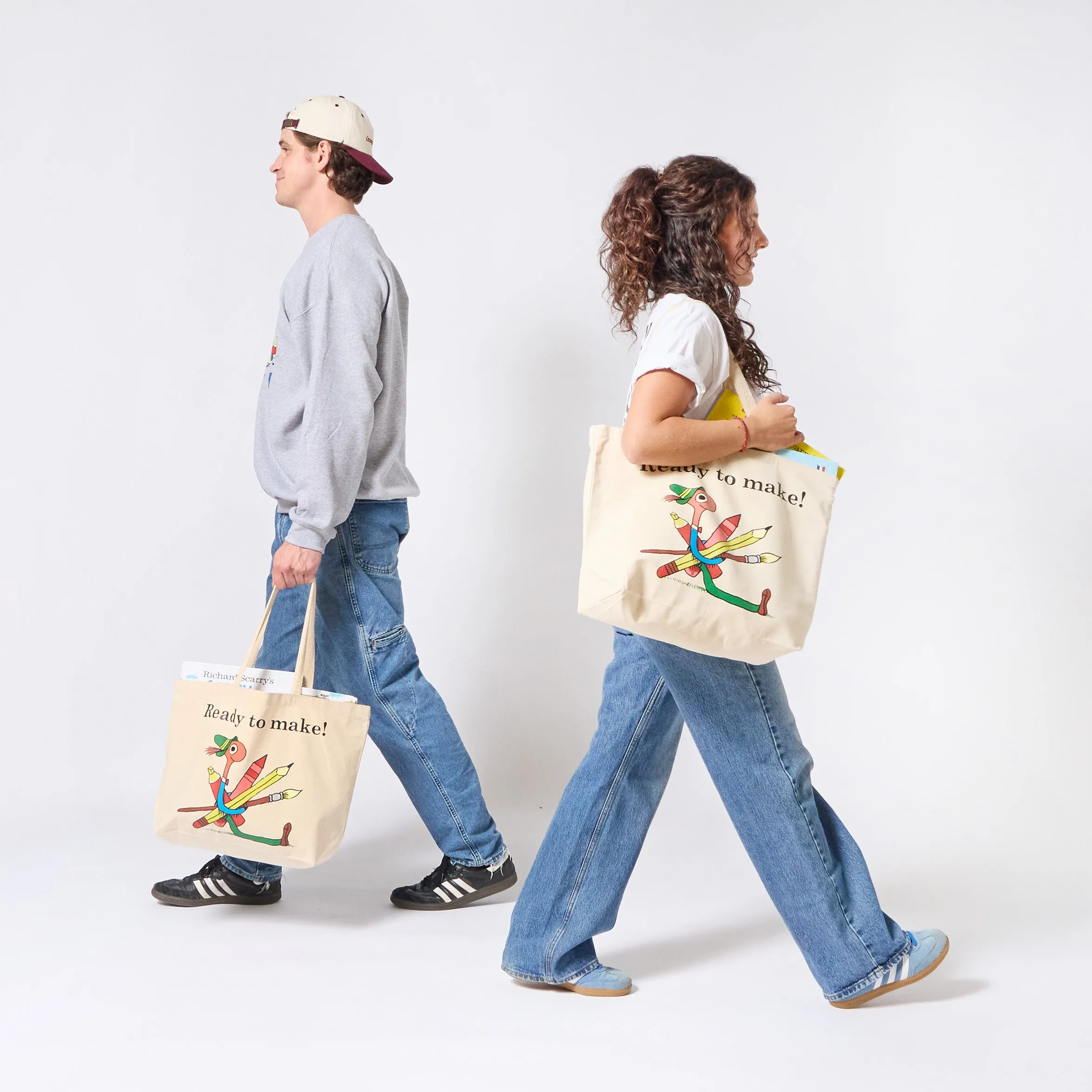 Richard Scarry Ready to Make Tote - Natural sold by RetroKid product image thumbnail 3