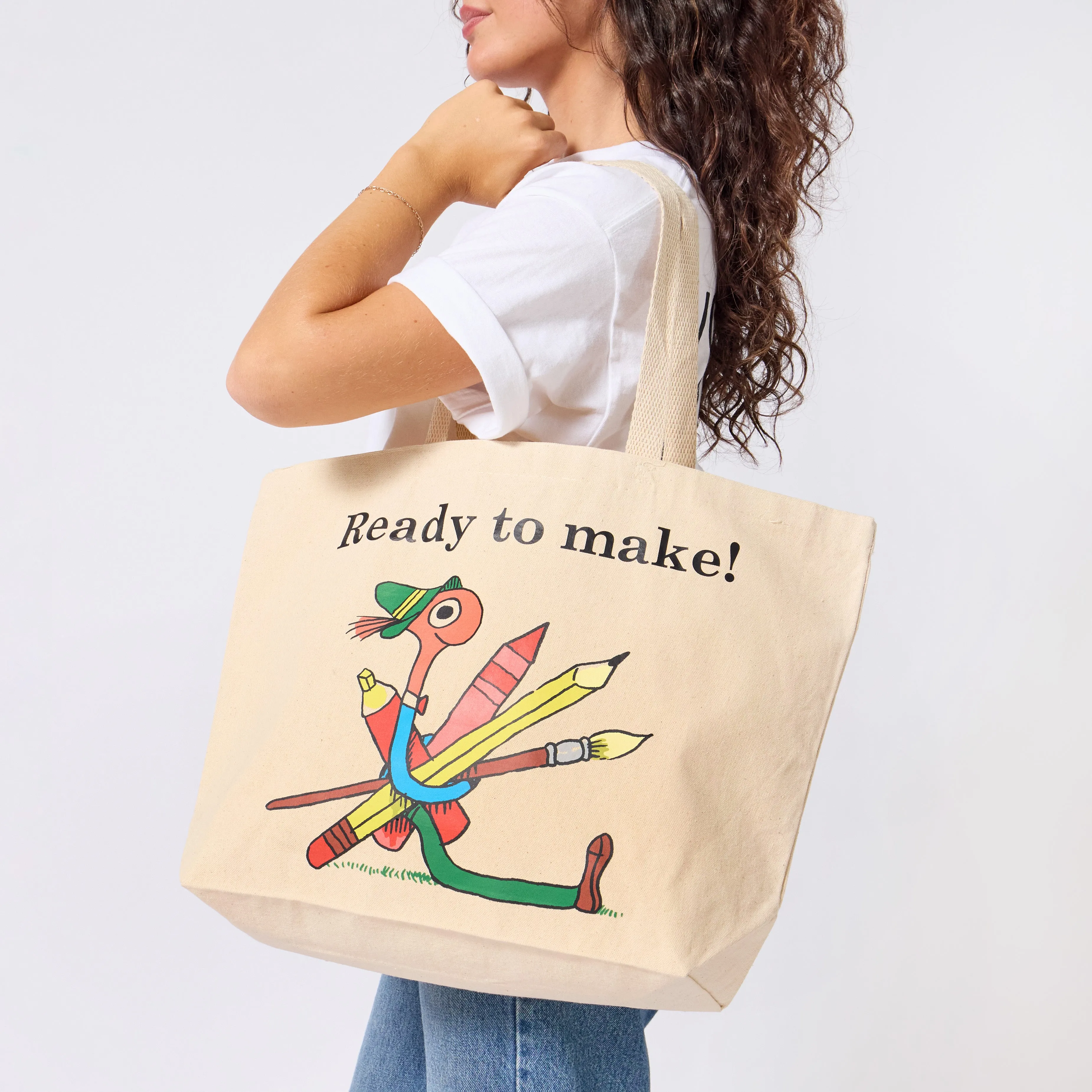 Richard Scarry Ready to Make Tote - Natural sold by RetroKid product image thumbnail 4