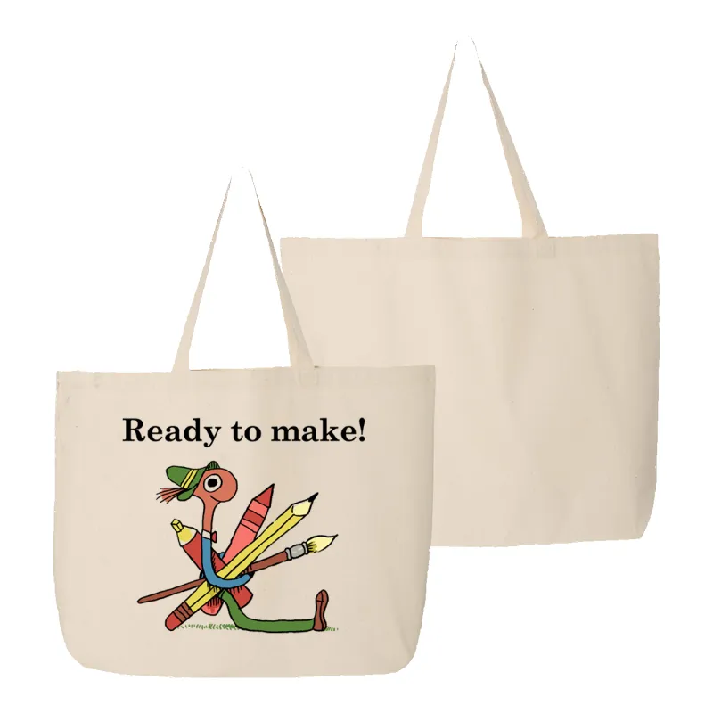 Richard Scarry Ready to Make Tote - Natural sold by RetroKid