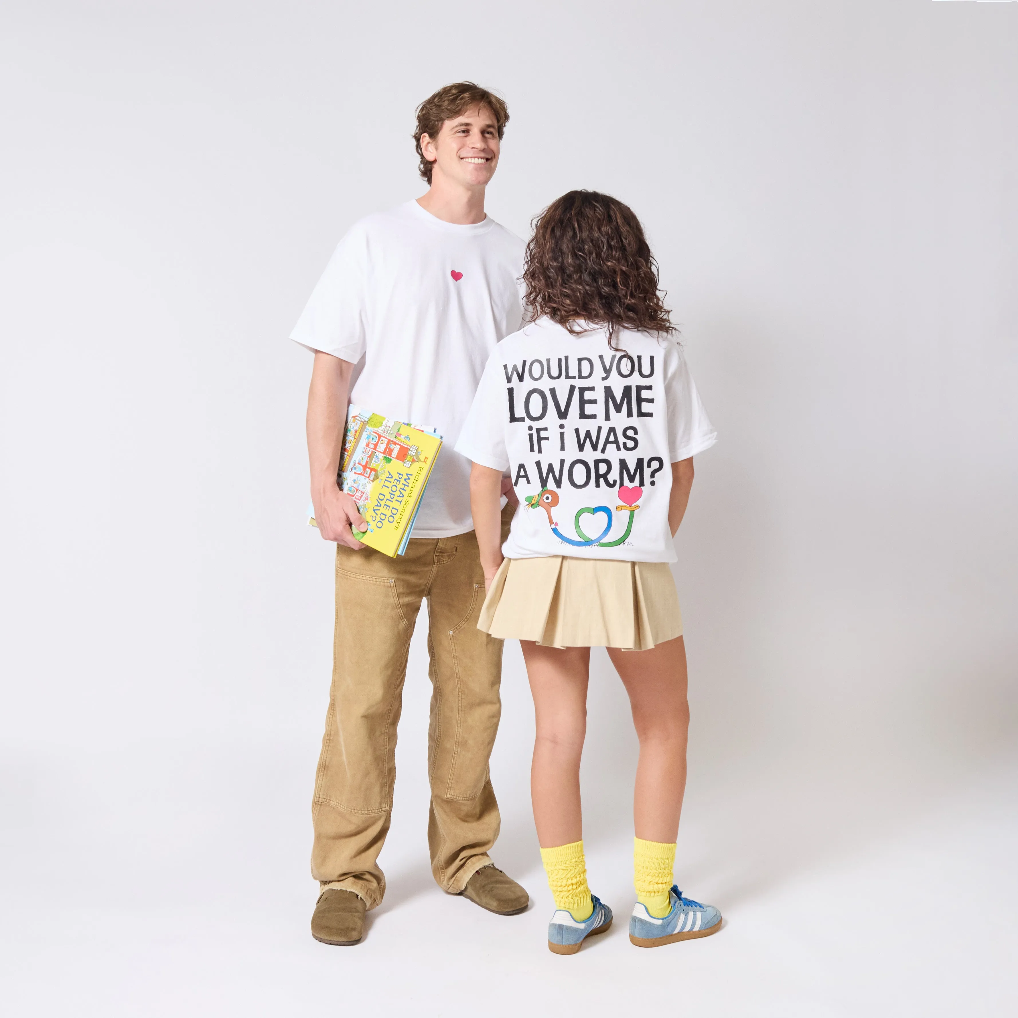 Richard Scarry Love Lowly Worm T-shirt - White sold by RetroKid product image thumbnail 2