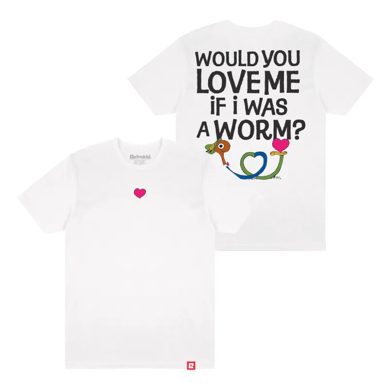 Richard Scarry Love Lowly Worm T-shirt - White sold by RetroKid