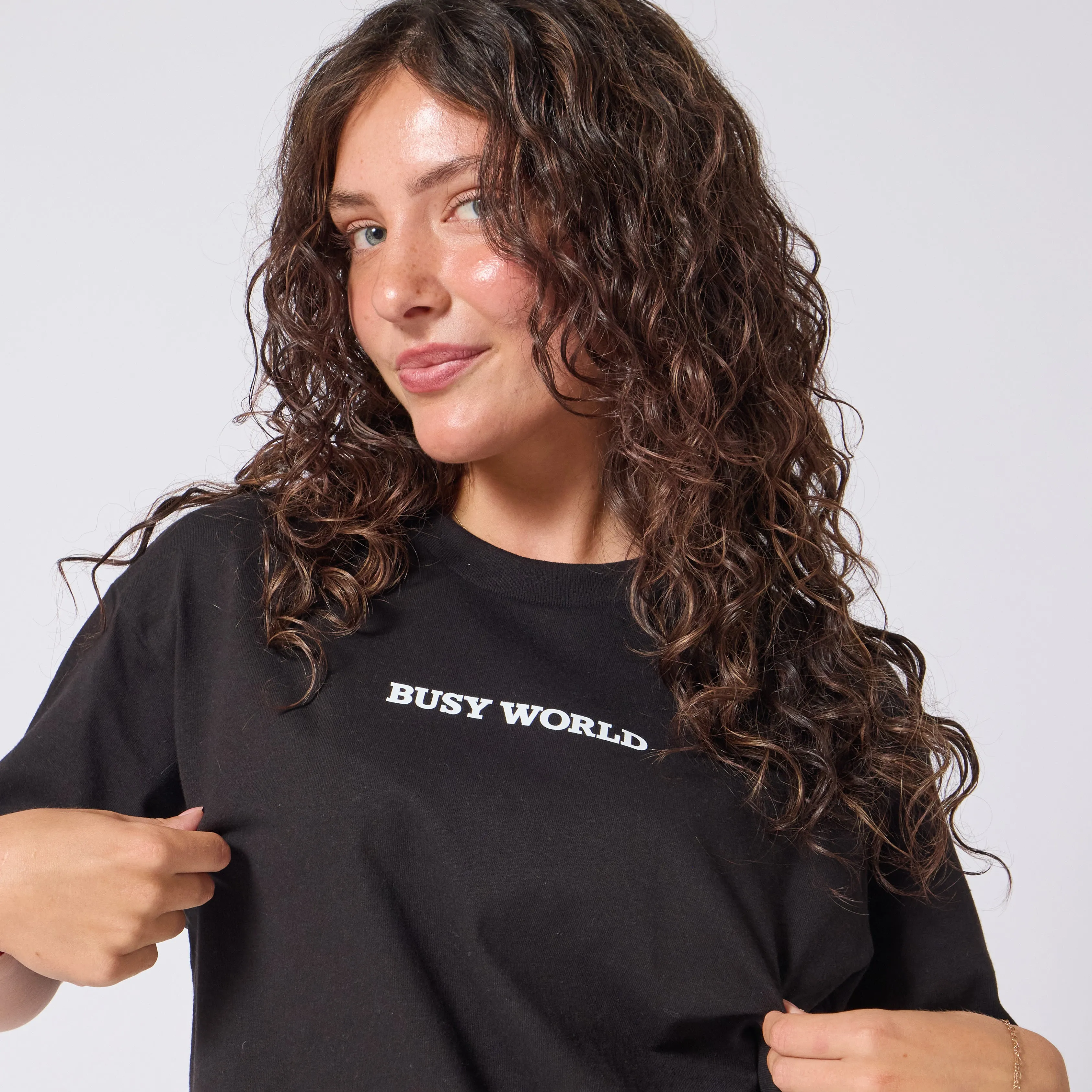 Richard Scarry Busy World T-shirt - Black sold by RetroKid product image thumbnail 4