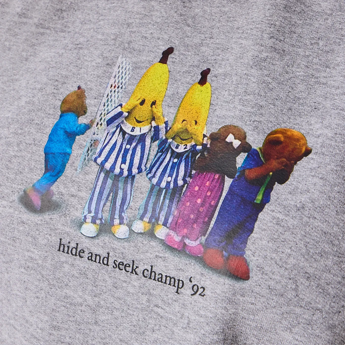 Bananas in Pyjamas Hide and Seek Crewneck - Grey sold by RetroKid product image thumbnail 3