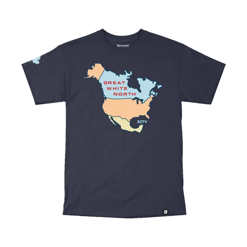 SCTV Great White North T-Shirt - Navy sold by RetroKid