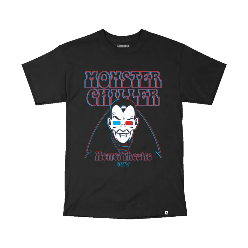 SCTV Count Floyd 3D T-Shirt - Black sold by RetroKid