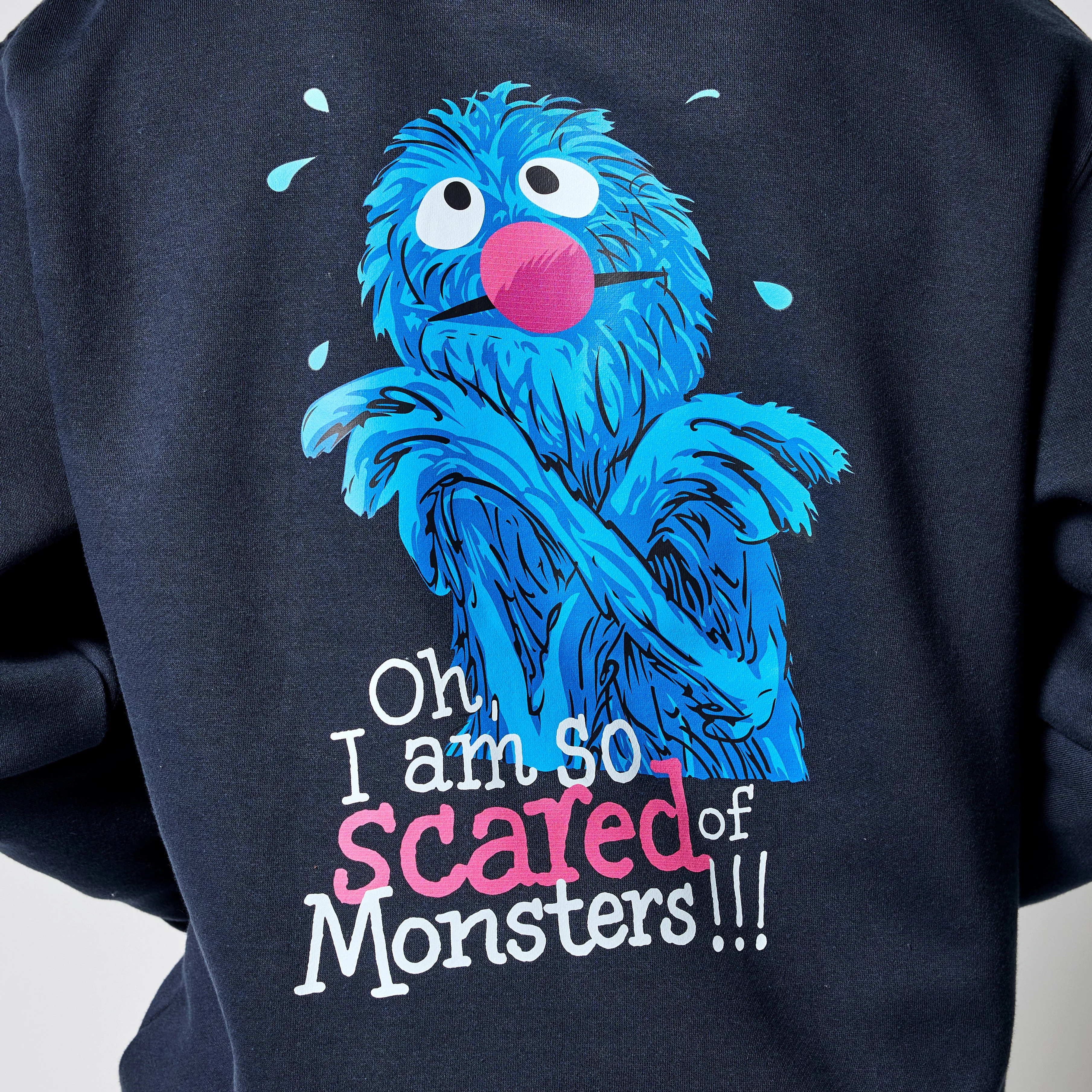 Monster at the End of This Book Hoodie - Navy sold by RetroKid product image thumbnail 4