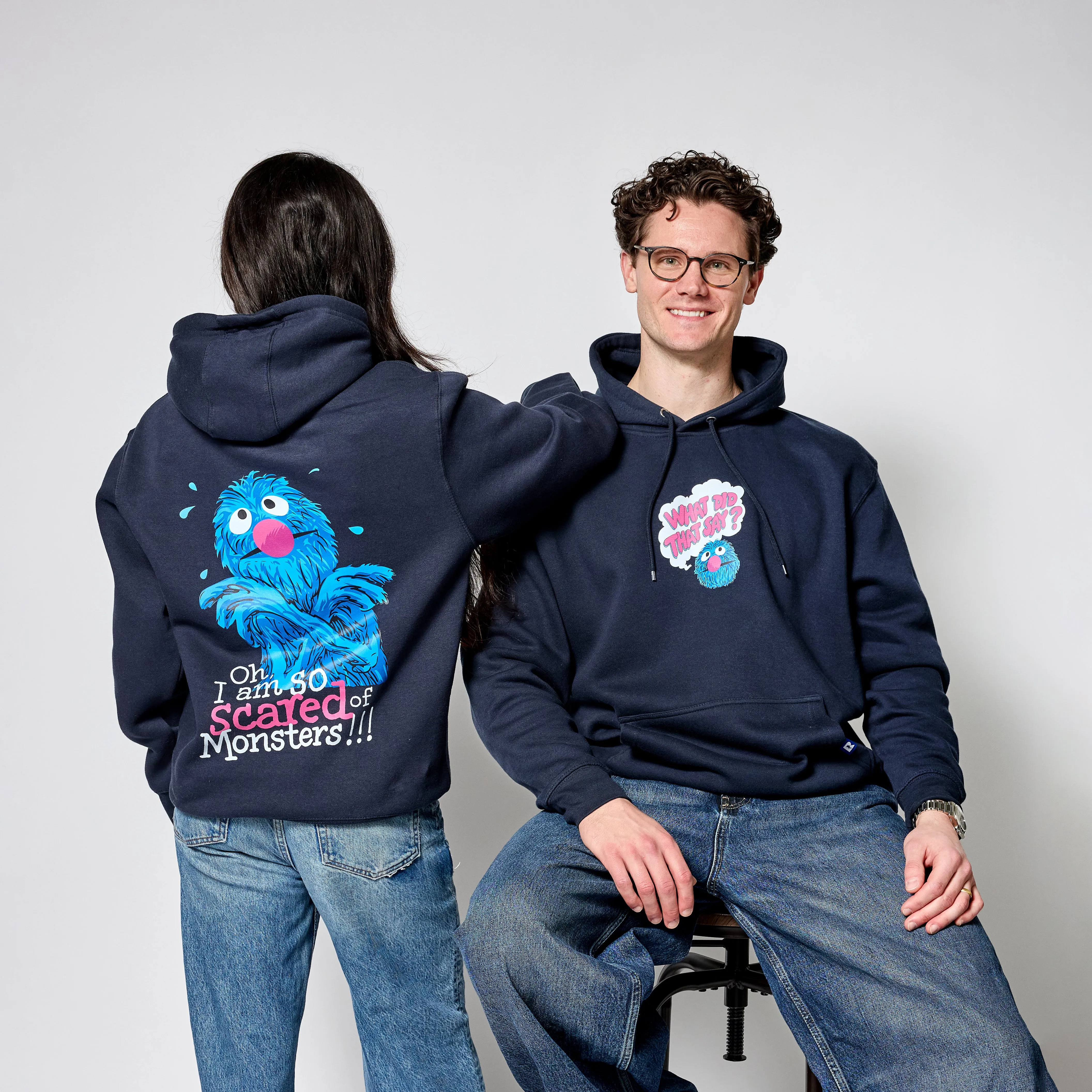 Monster at the End of This Book Hoodie - Navy sold by RetroKid product image thumbnail 2