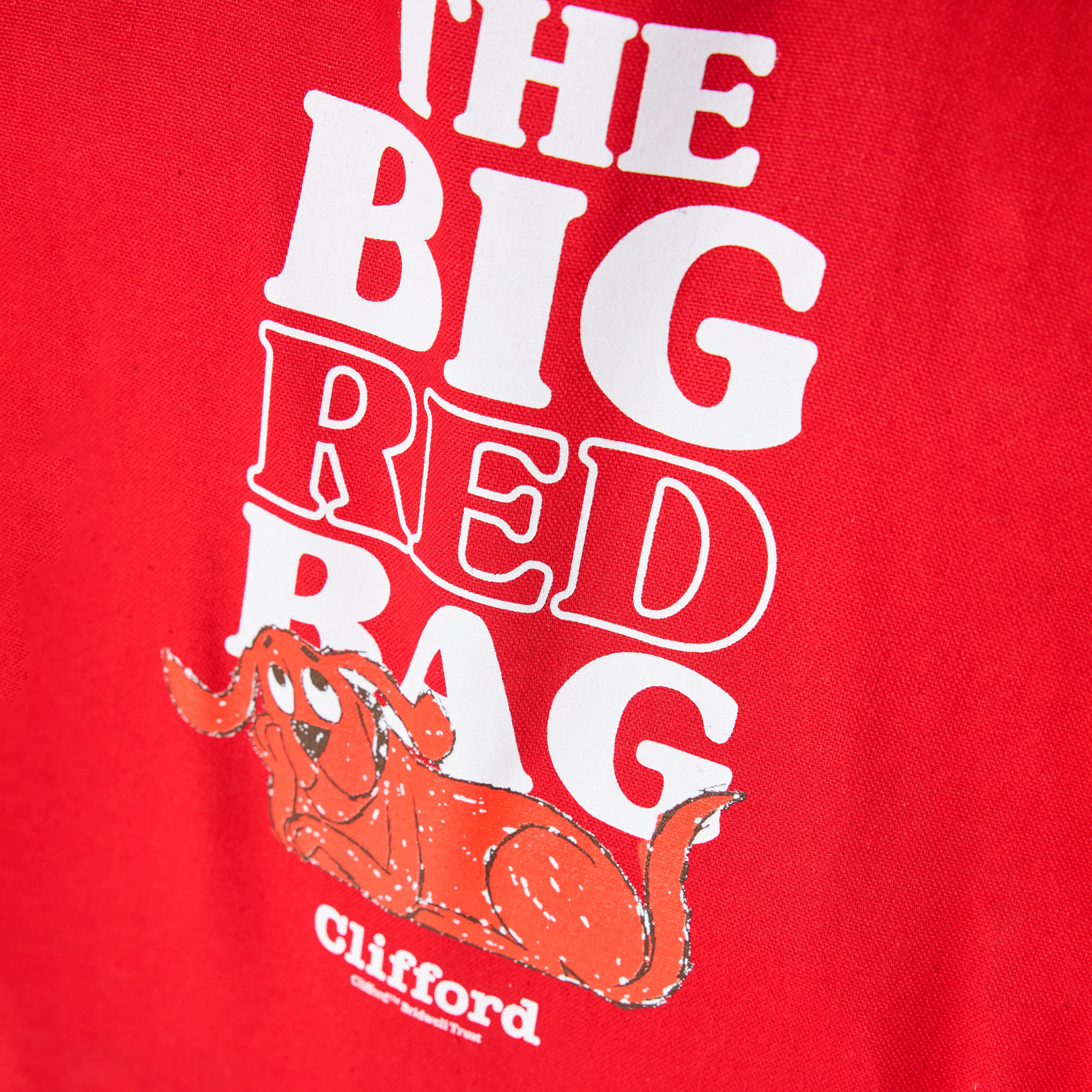 Clifford The Big Red Dog Tote - Red sold by RetroKid product image thumbnail 3