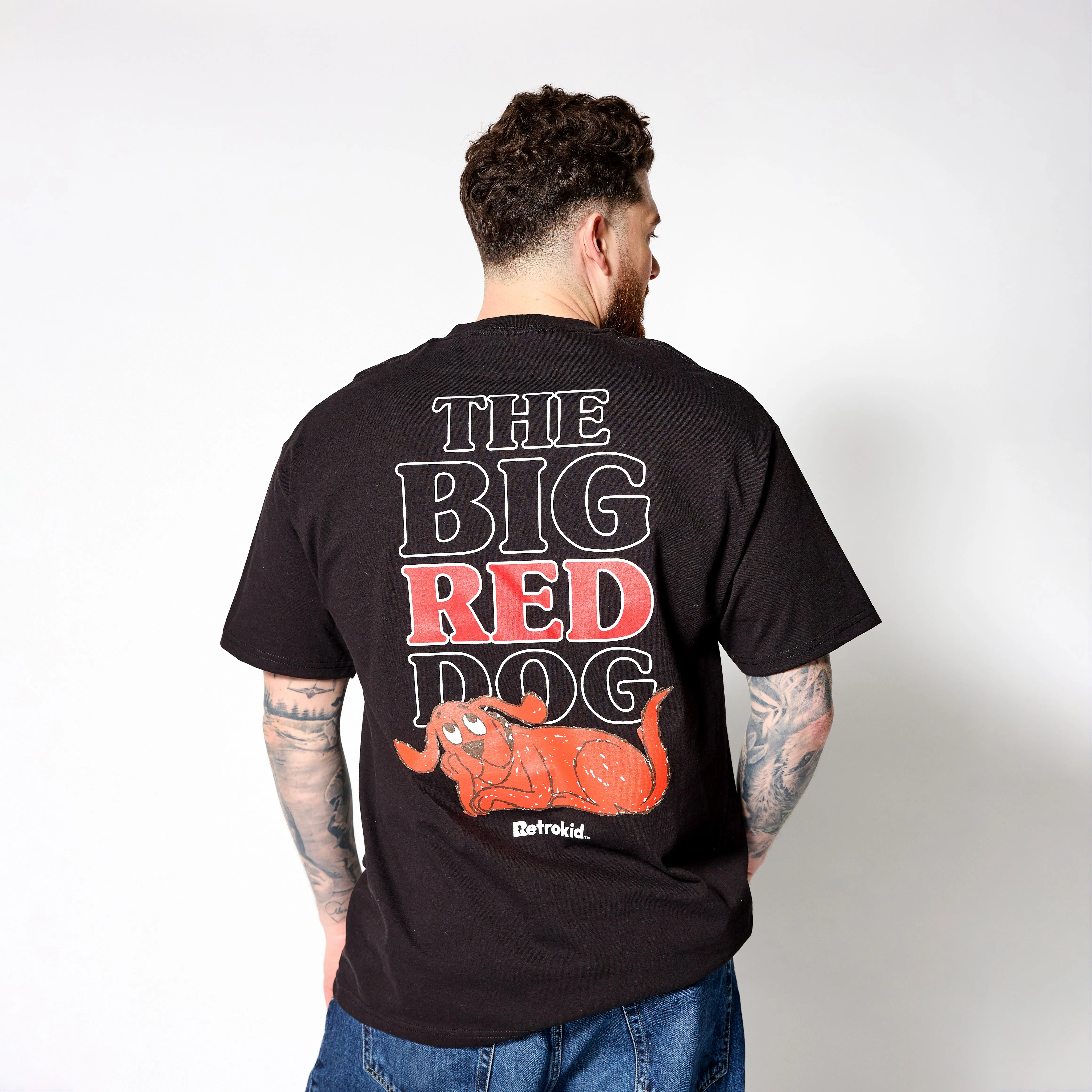 Clifford The Big Red Dog T-Shirt - Black sold by RetroKid product image thumbnail 2