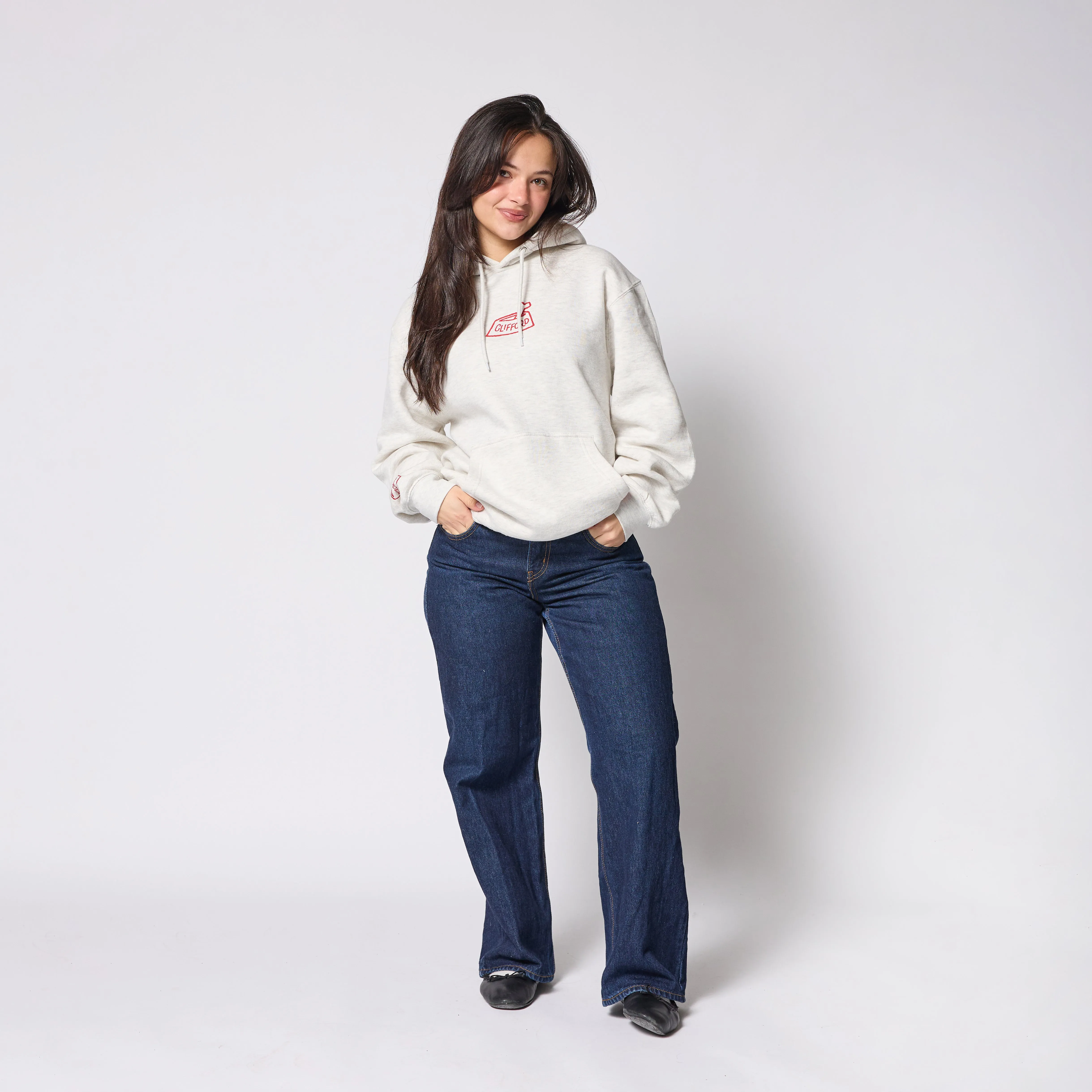 Clifford The Big Red Dog Hoodie - Oatmeal Heather sold by RetroKid product image thumbnail 5