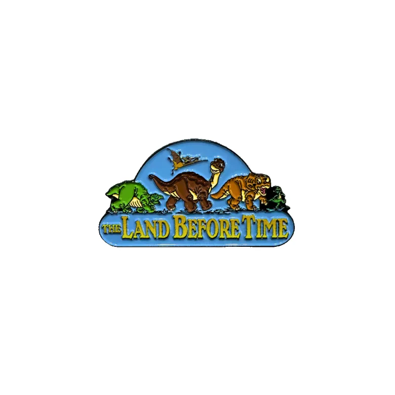 The Land Before Time Logo Enamel Pin made by RetroKid