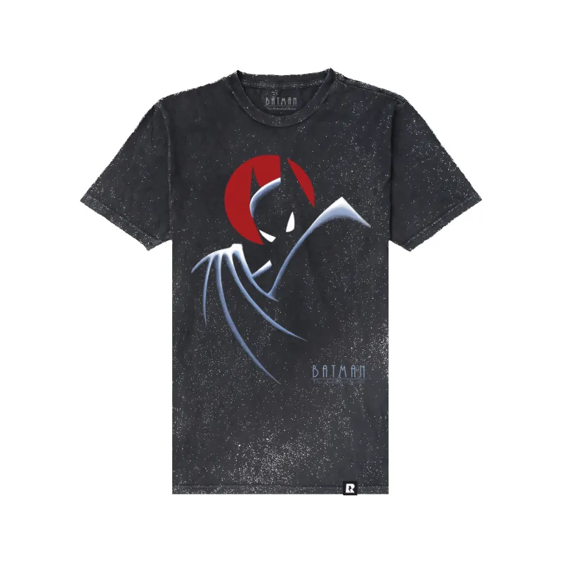 Batman The Animated Series Logo T-Shirt - Vintage Black made by RetroKid
