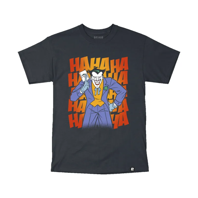 Batman The Animated Series Joker T-Shirt - Black made by RetroKid