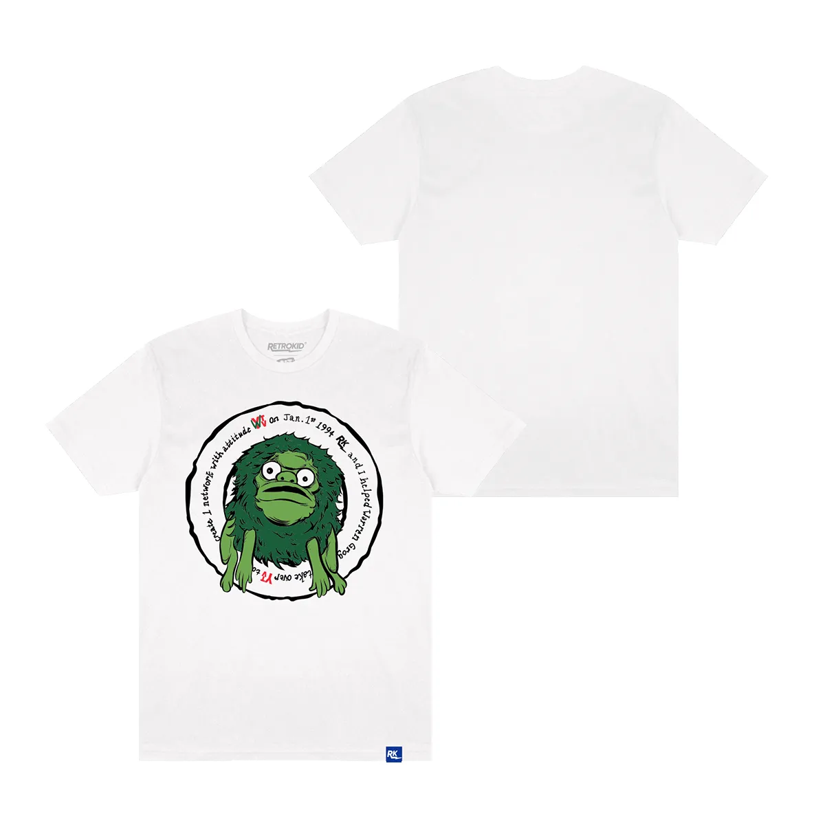 YTV Warren Grog Takeover T-Shirt - White sold by RetroKid product image thumbnail 2