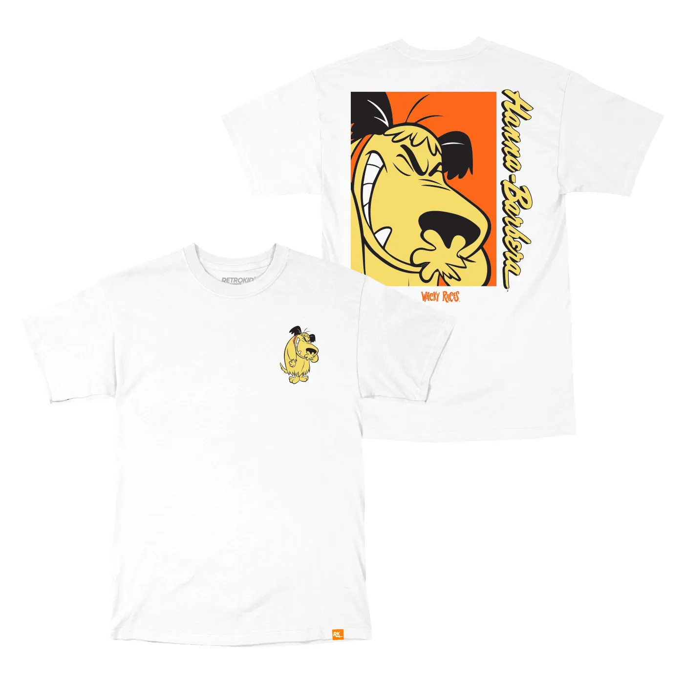 Hanna Barbera Mischievous Muttley T-Shirt - White sold by RetroKid