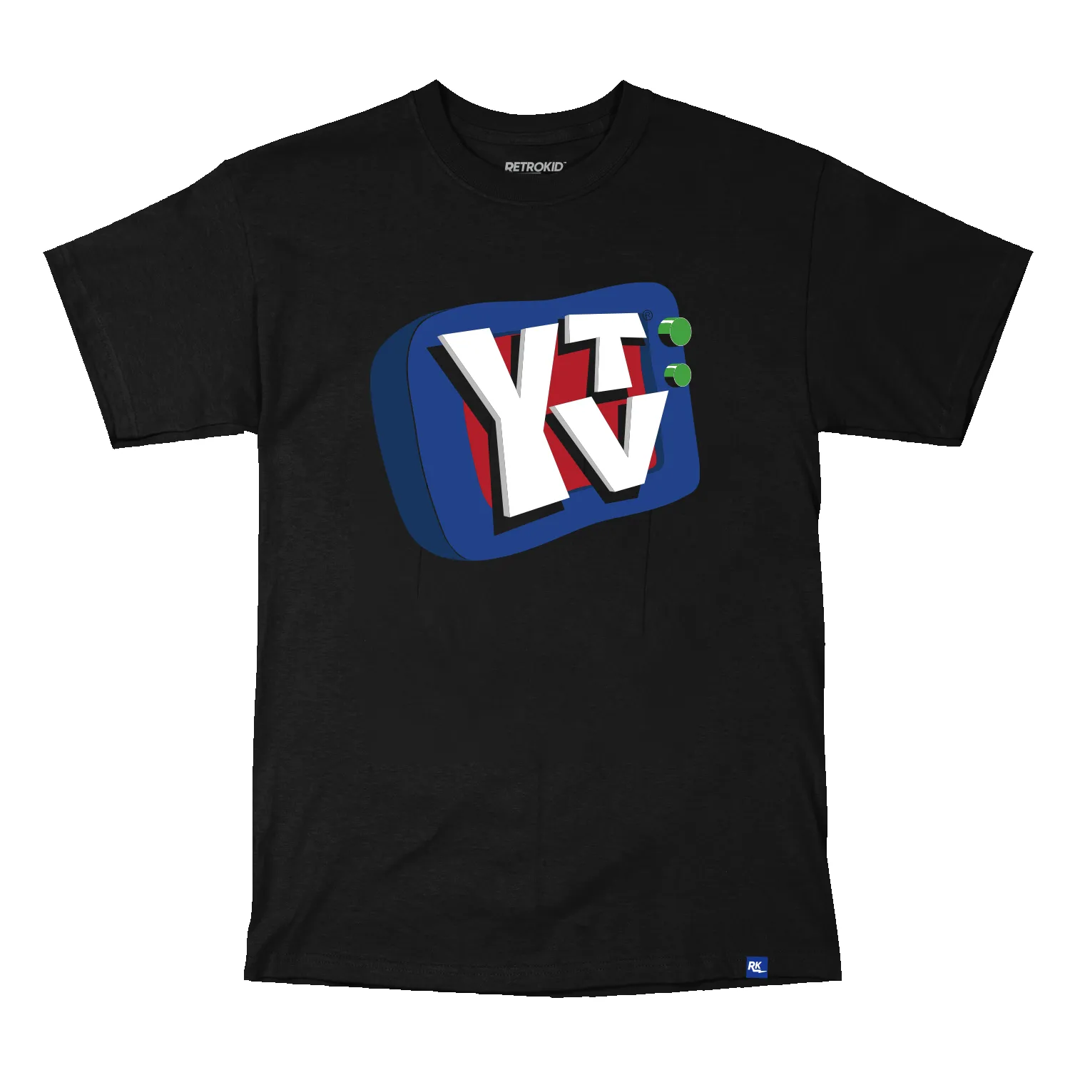 YTV Classic T-shirt - Black sold by RetroKid