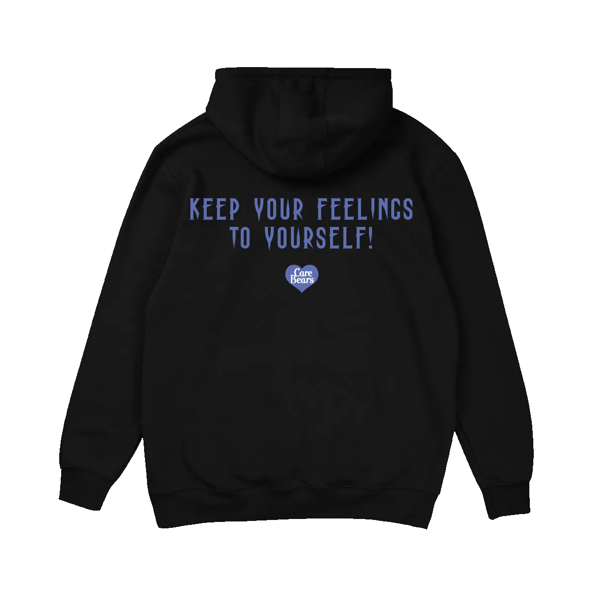 Care Bears No Heart Hoodie - Black sold by RetroKid product image thumbnail 5