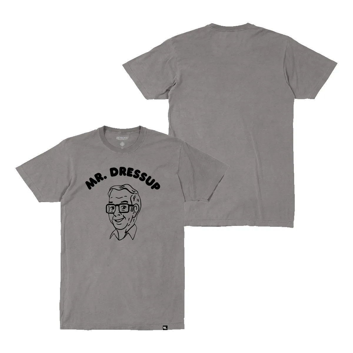CBC Mr. Dressup Icon T-Shirt - Vintage Grey sold by RetroKid product image thumbnail 2