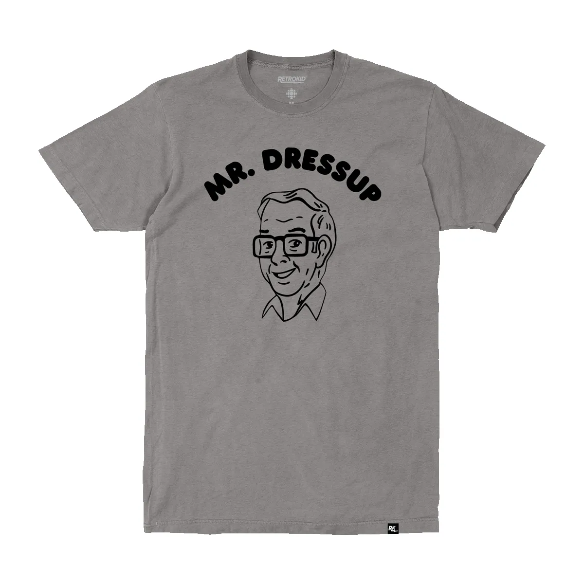 CBC Mr. Dressup Icon T-Shirt - Vintage Grey sold by RetroKid