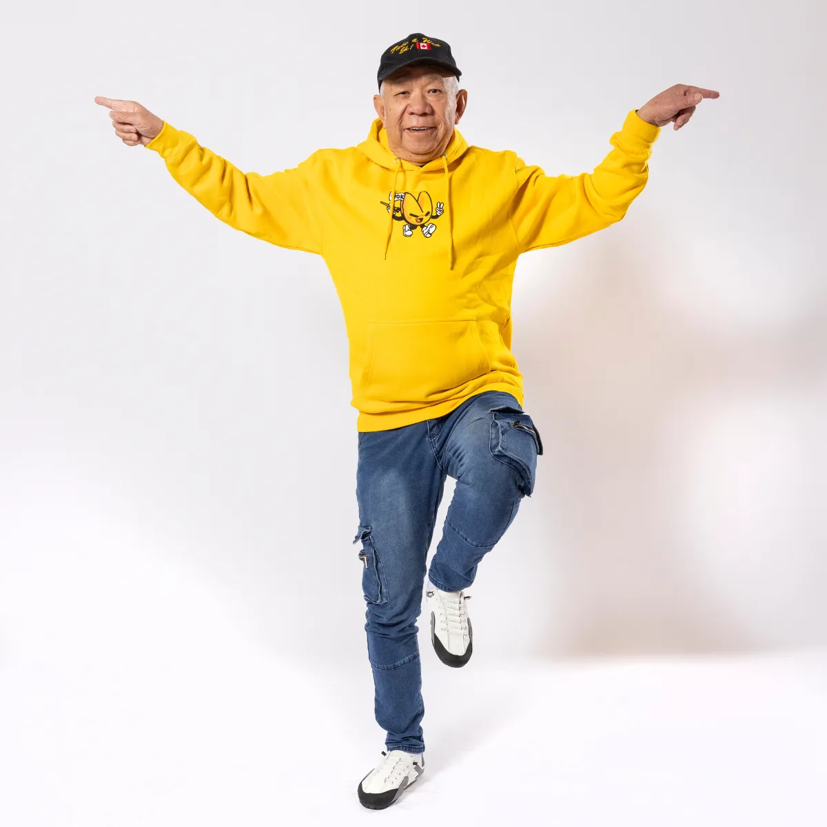 Wok With Yan Good Fortune Hoodie - Canary sold by RetroKid product image thumbnail 2