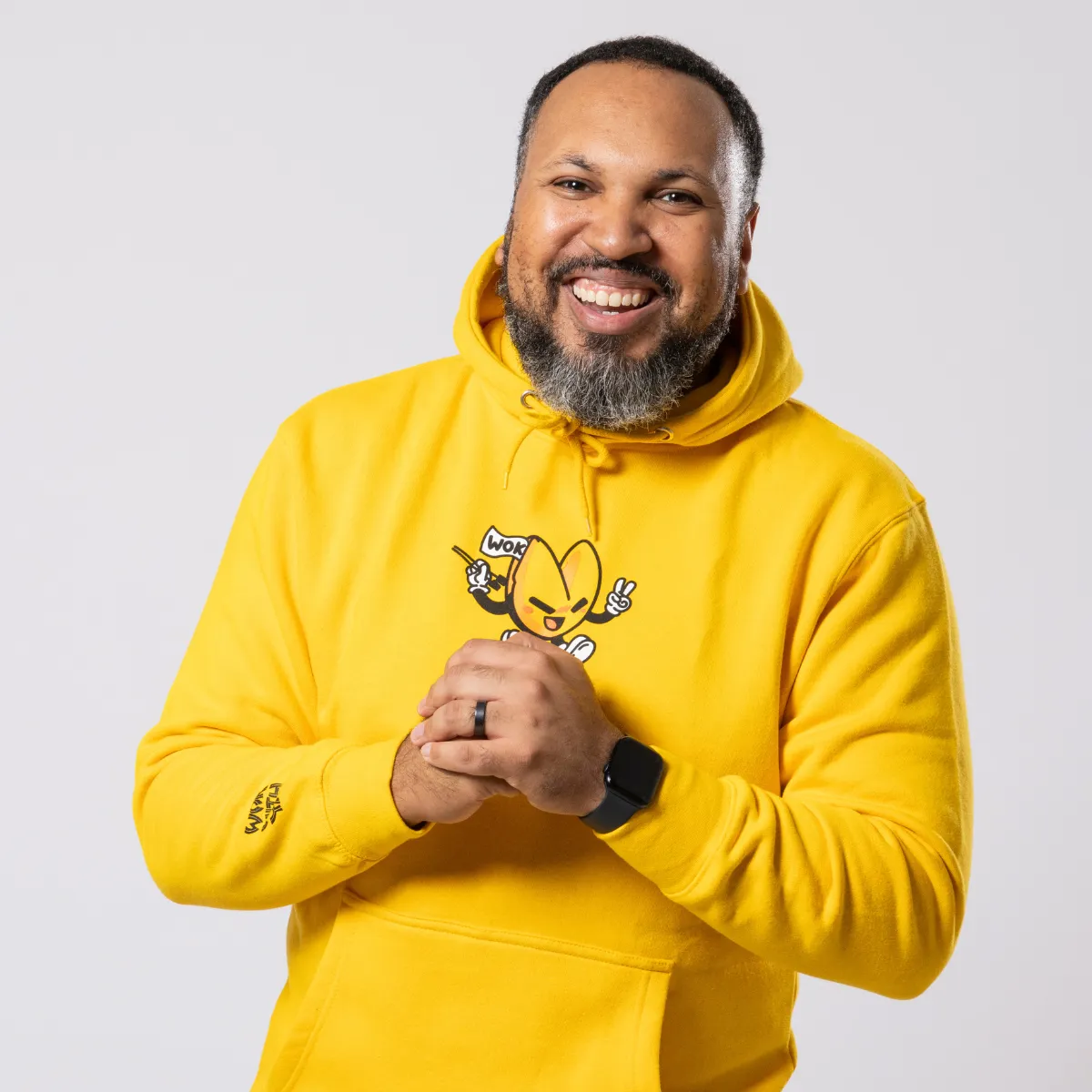 Wok With Yan Good Fortune Hoodie - Canary sold by RetroKid product image thumbnail 4