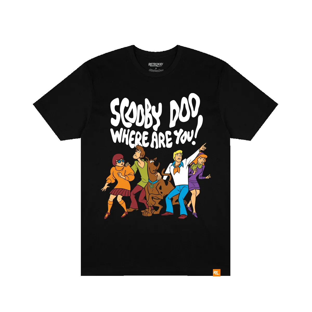 Scooby Doo Where Are You T-Shirt - Black sold by RetroKid product image thumbnail 3
