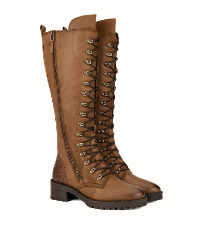 Women's Henrietta Tall Boots made by Vintage Foundry