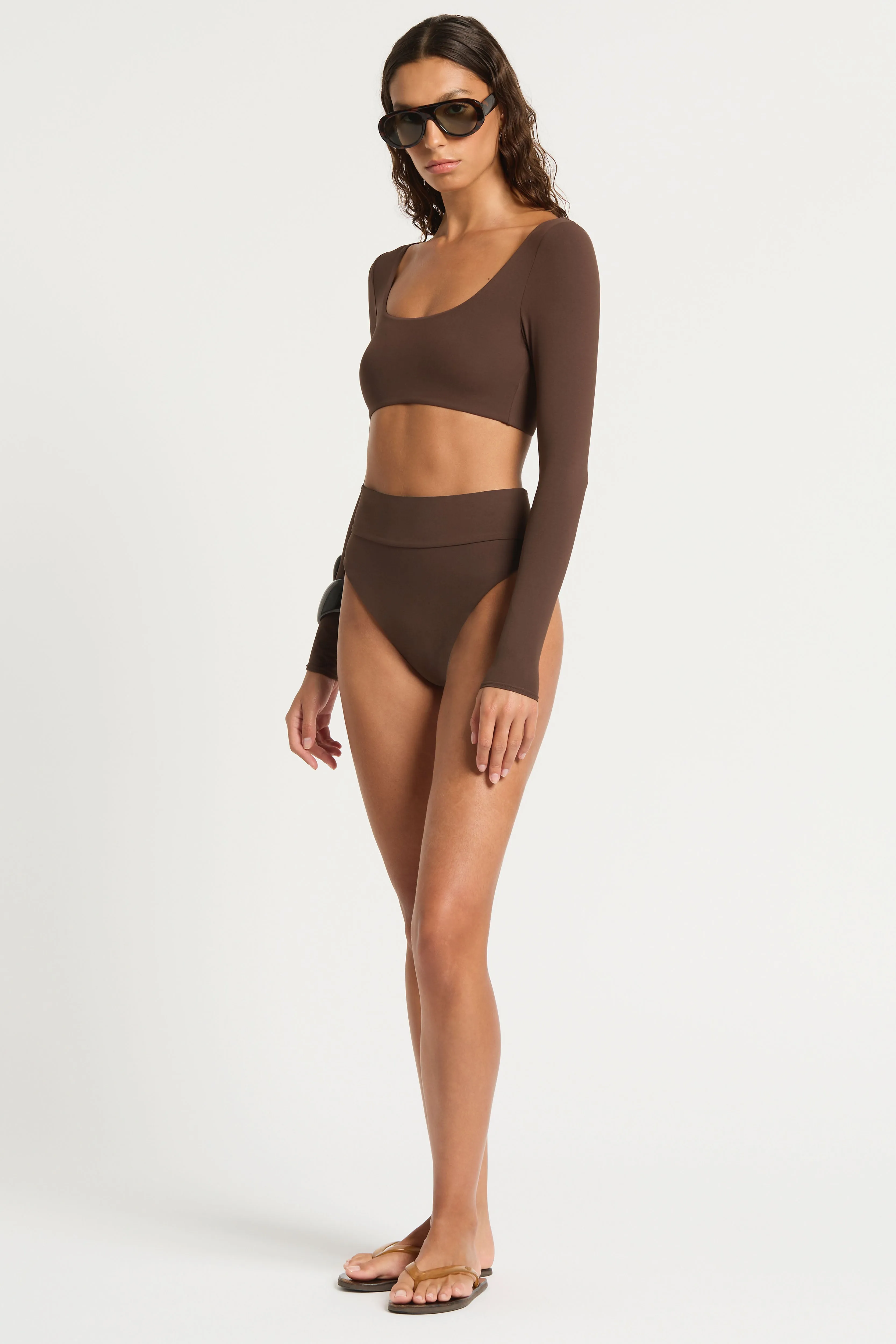 Halle Long Sleeve Crop sold by Bond-Eye product image thumbnail 2