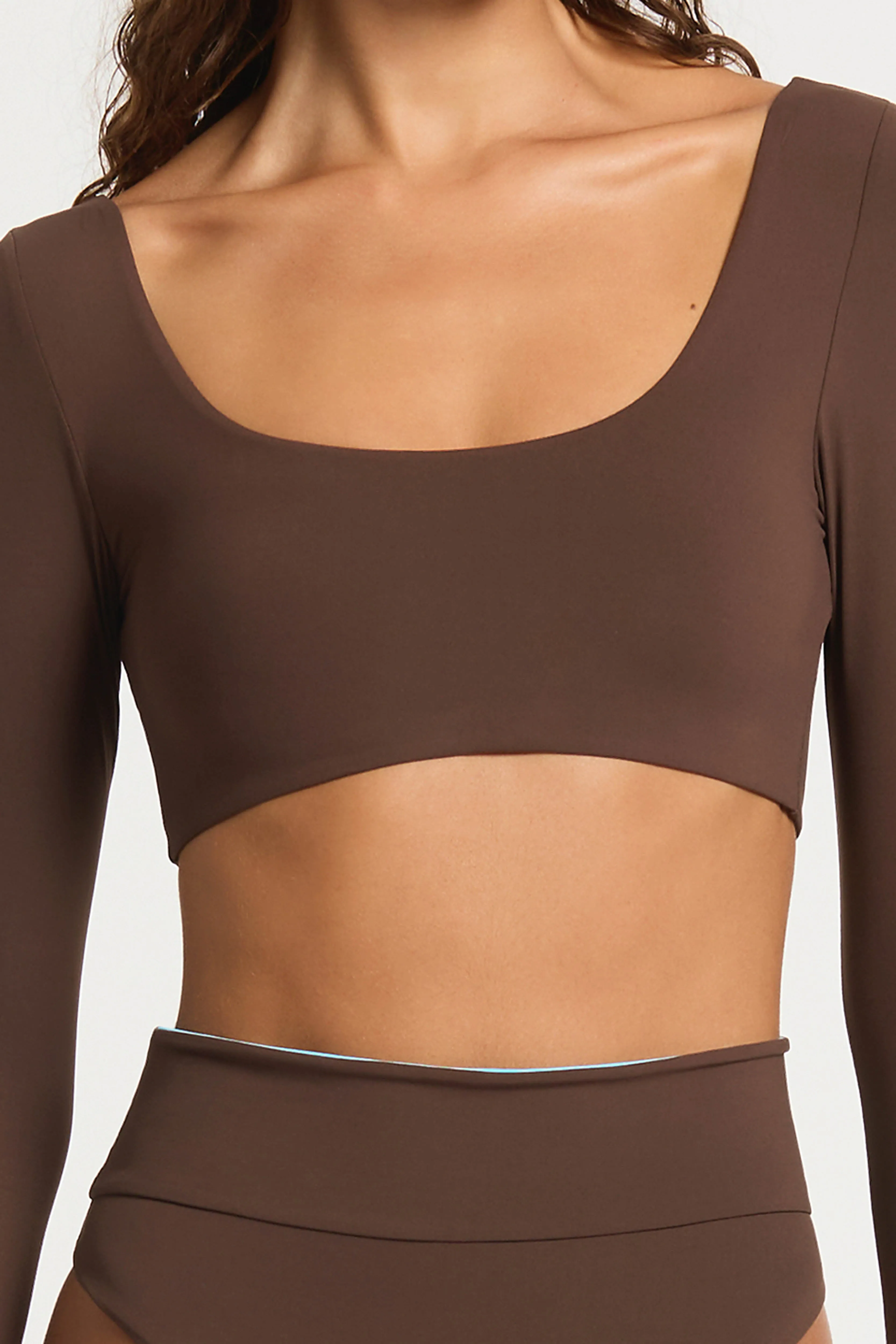 Halle Long Sleeve Crop sold by Bond-Eye product image thumbnail 4