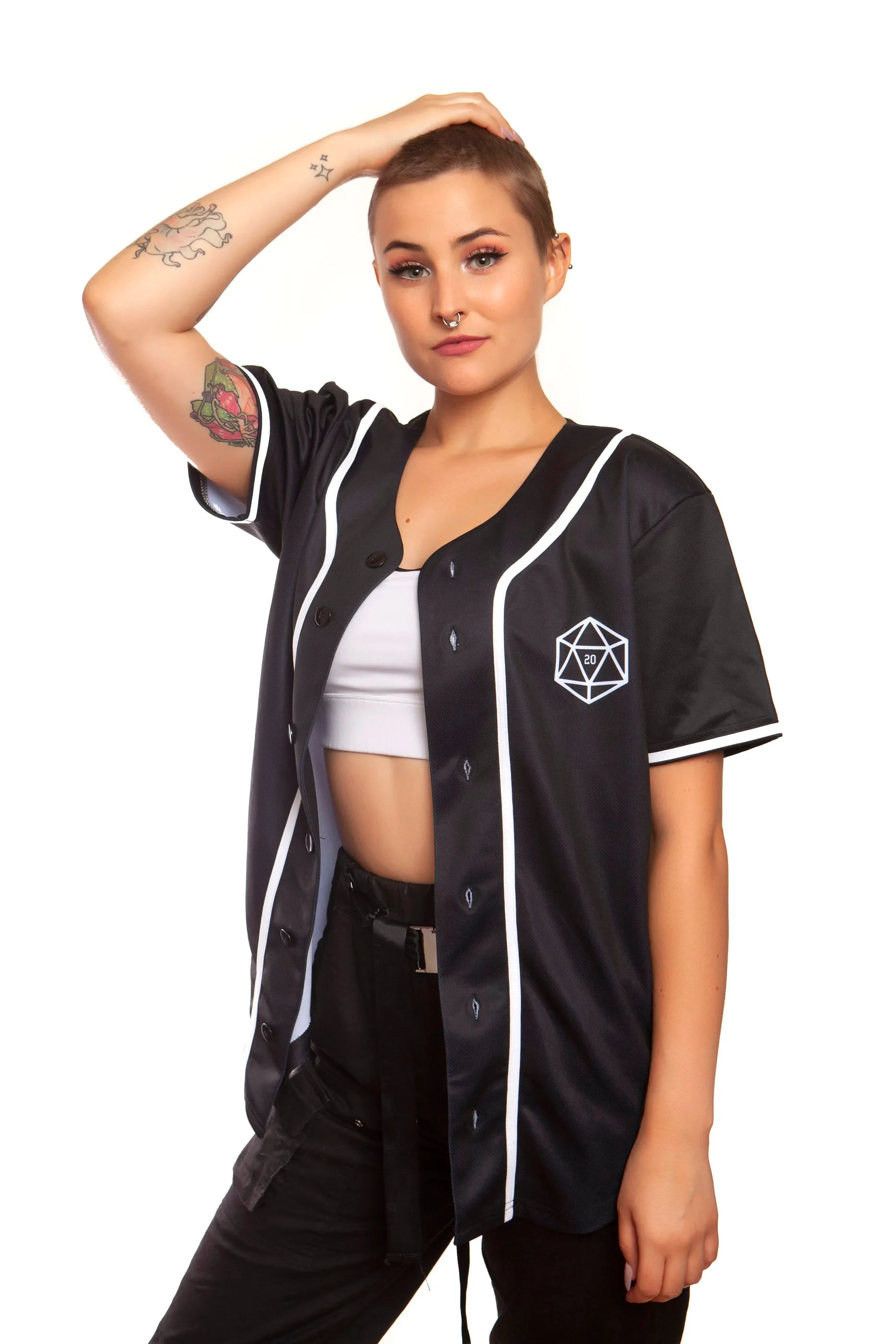 "CRIT" baseball jersey sold by Pink City product image thumbnail 3