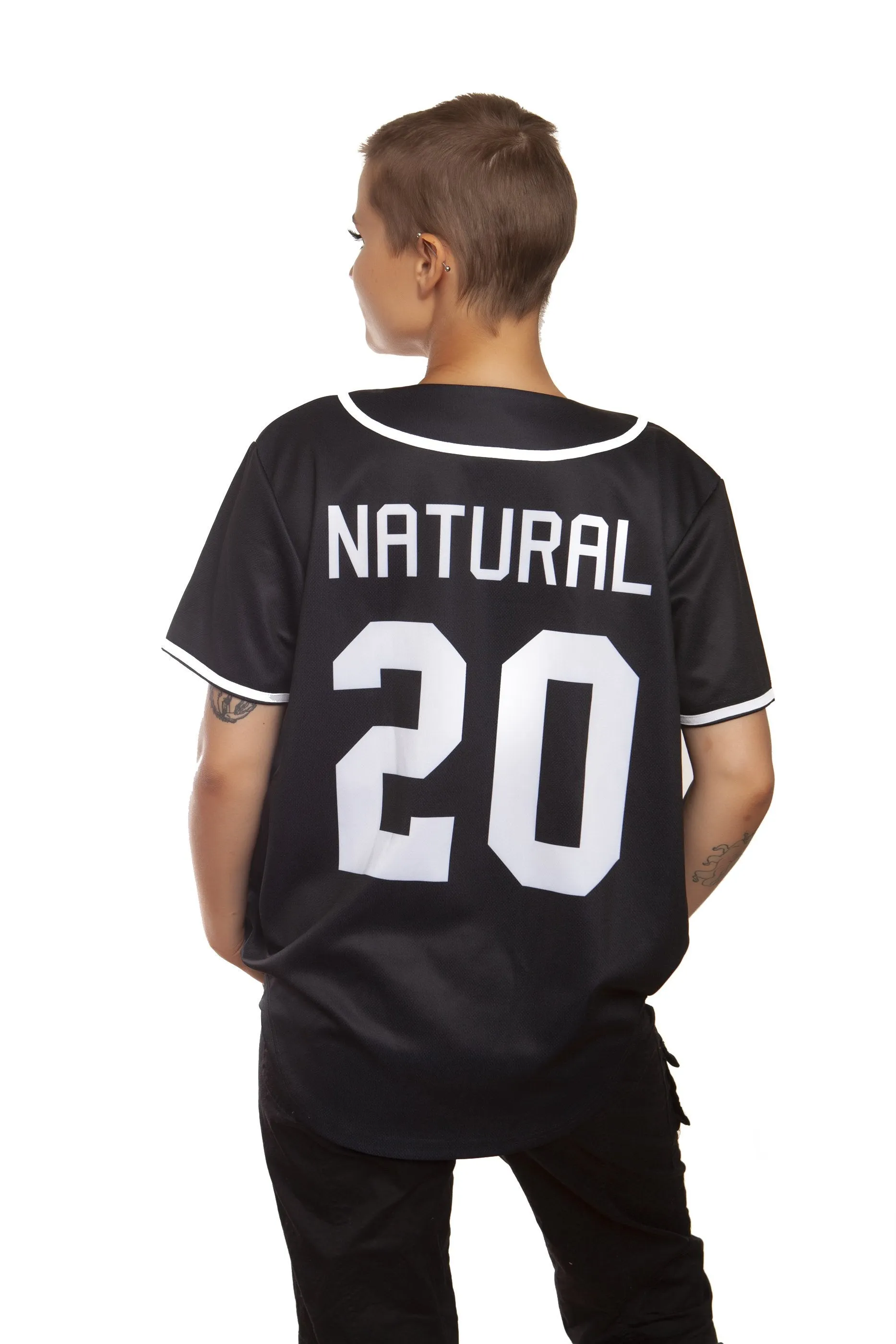 "CRIT" baseball jersey sold by Pink City product image thumbnail 4