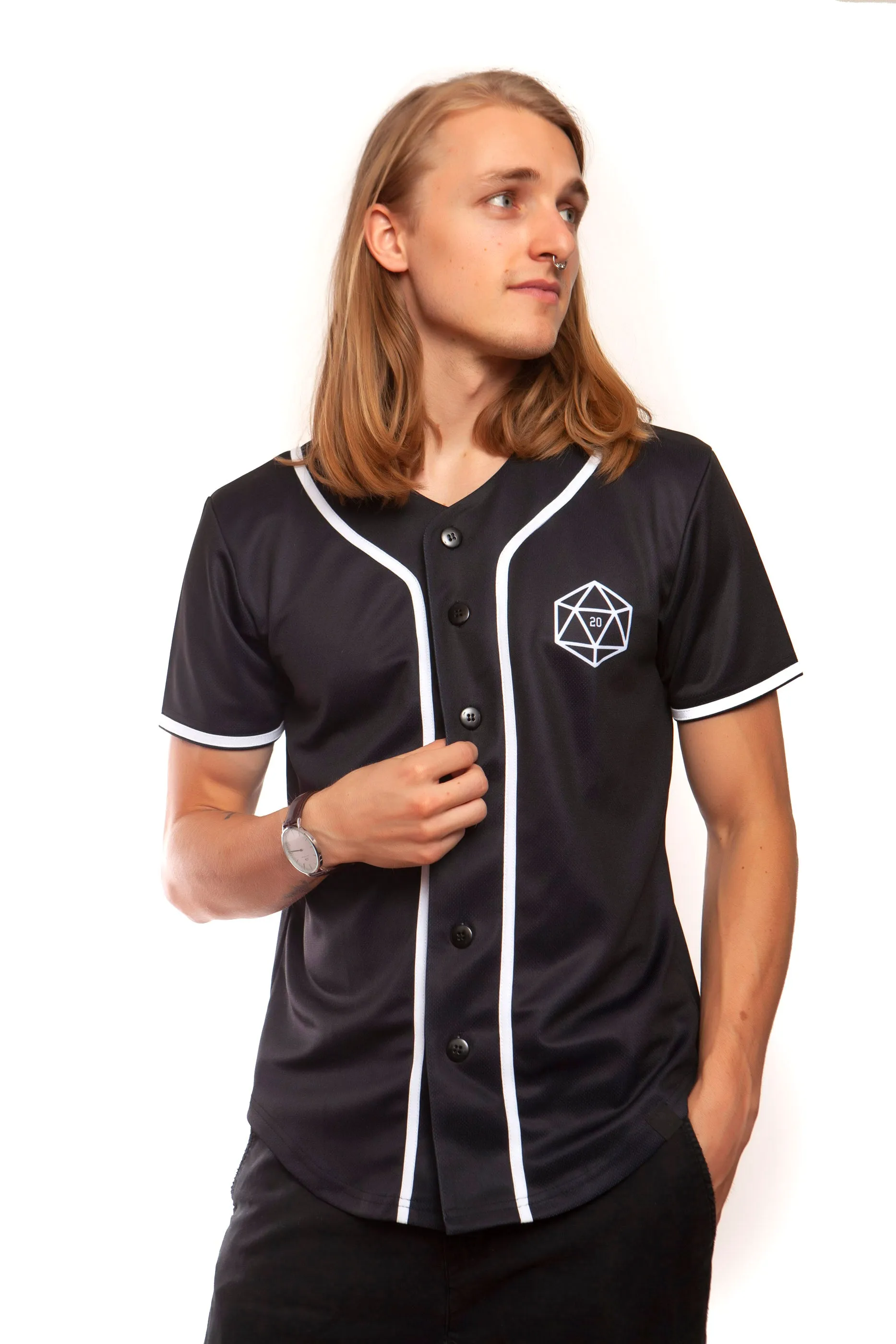 "CRIT" baseball jersey sold by Pink City product image thumbnail 2