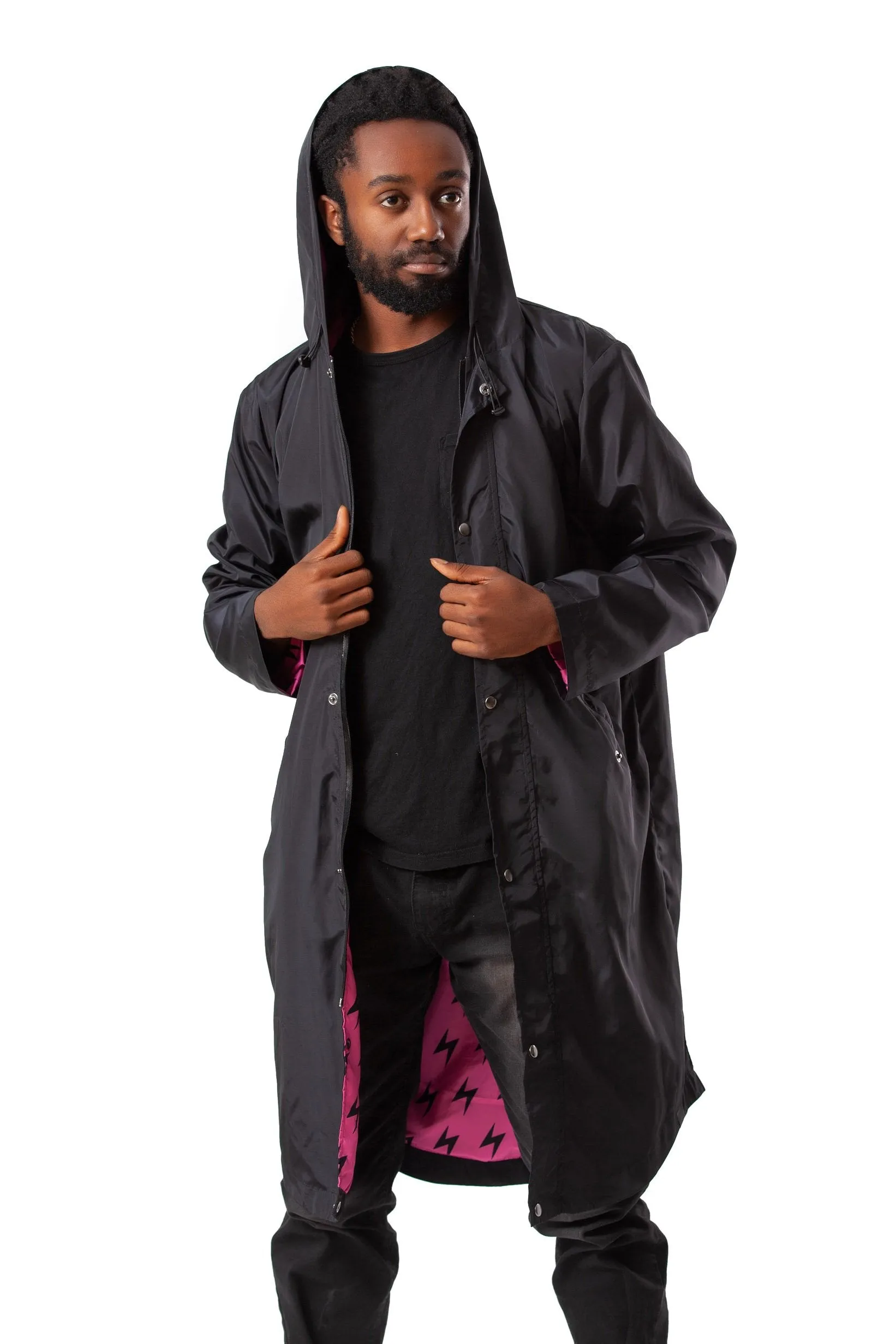 "NEON" rain coat sold by Pink City product image thumbnail 3