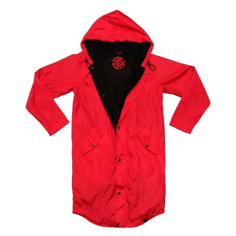 "BROTHERHOOD" rain coat sold by Pink City