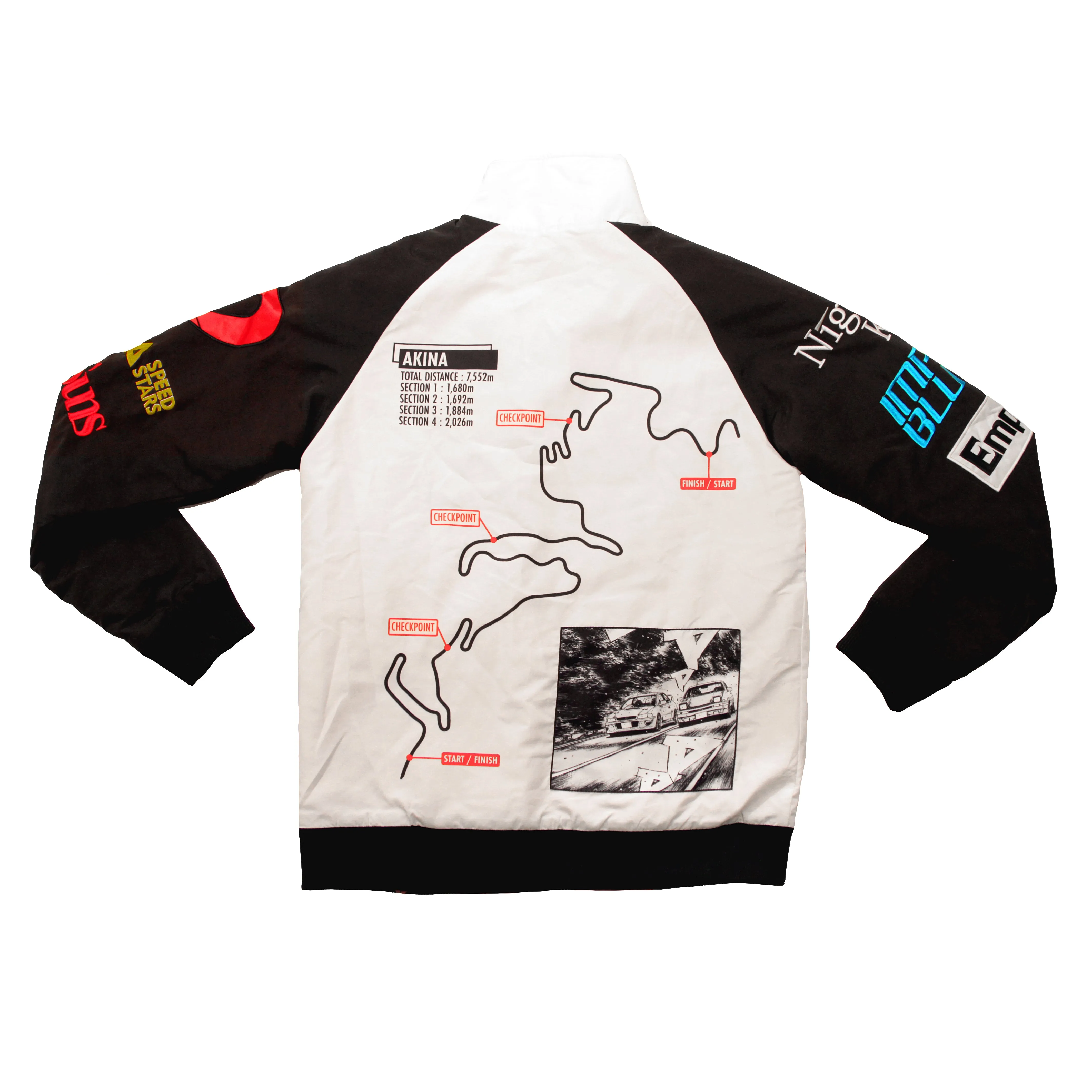 "DRIFT" racer jacket sold by Pink City product image thumbnail 2