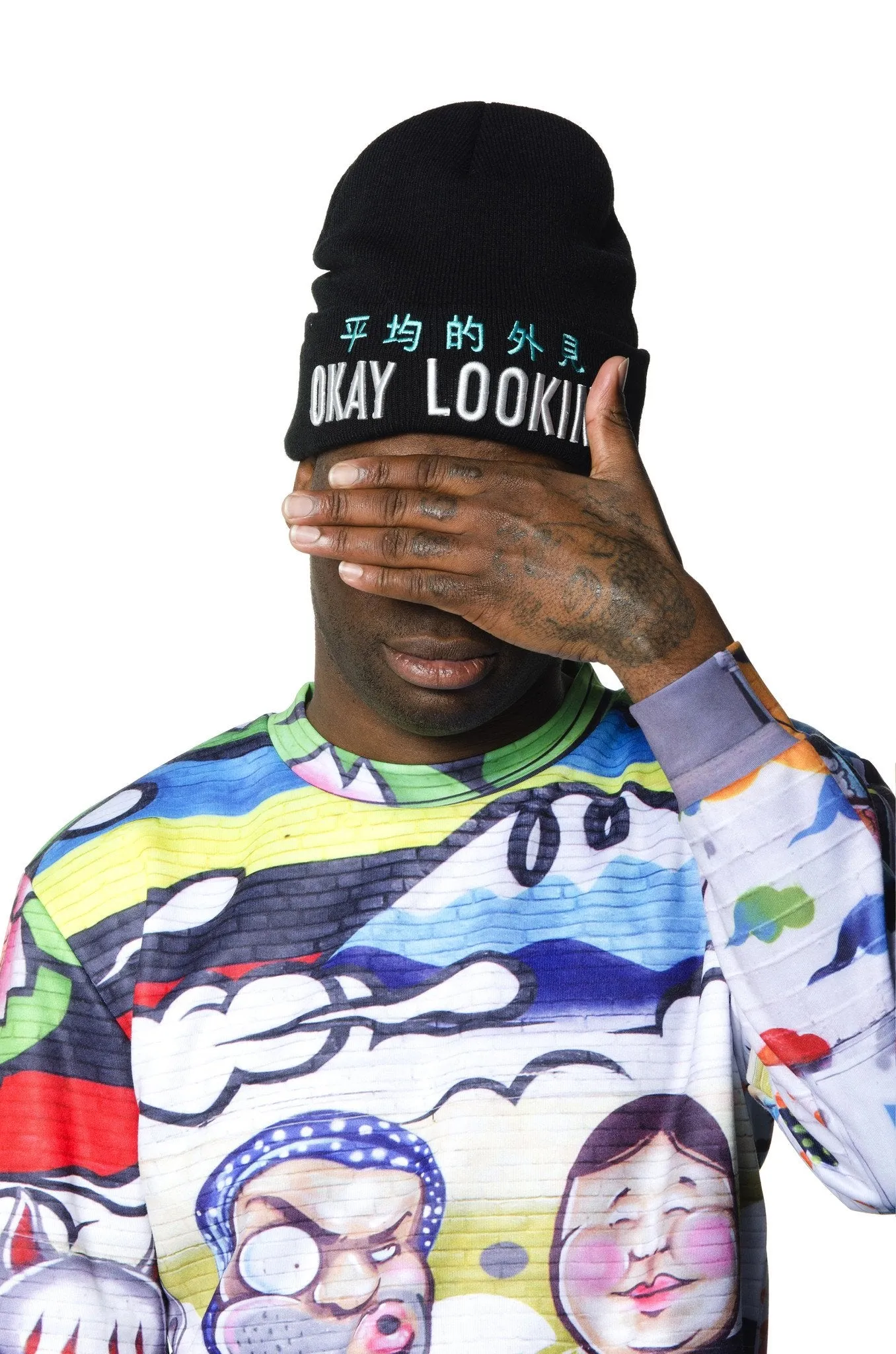 "HEIKINTEKI OK" beanie sold by Pink City product image thumbnail 4