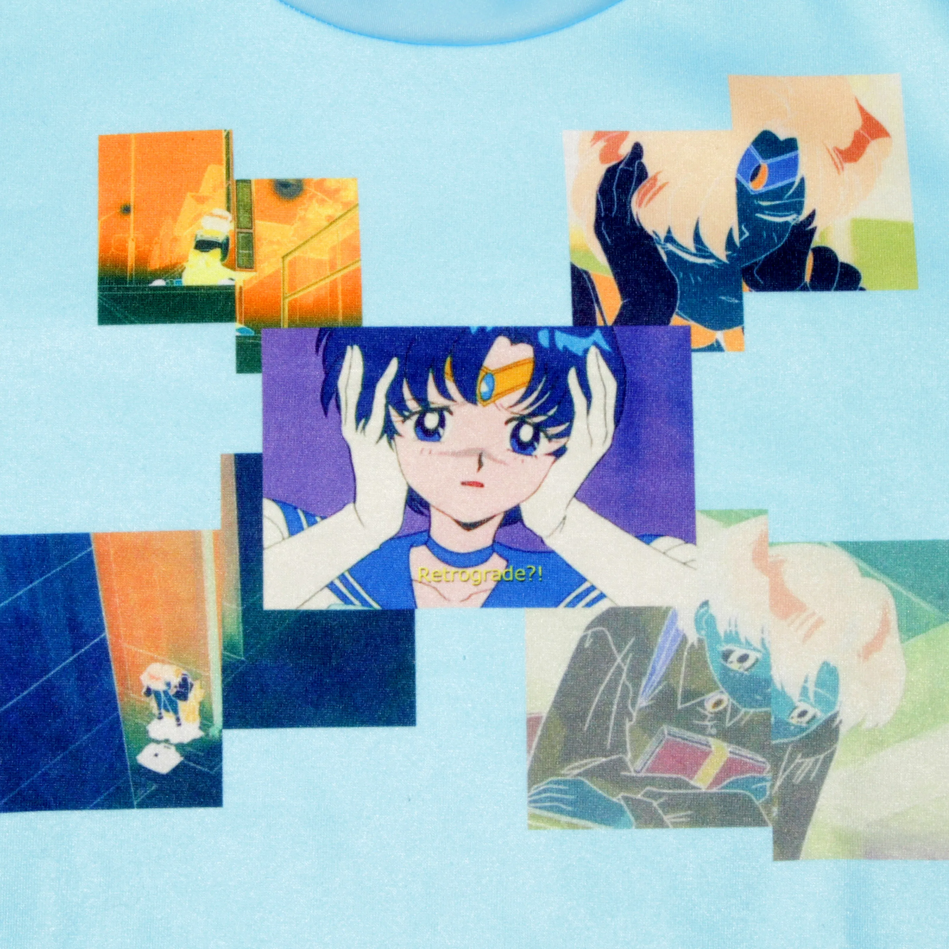 "RETROGRADE" crew neck sweater sold by Pink City product image thumbnail 3