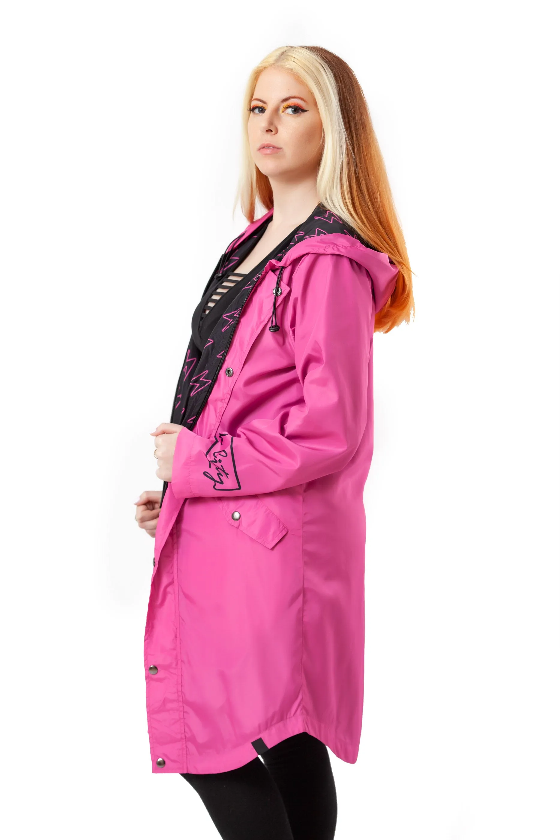 "STORM" rain coat (pink) sold by Pink City product image thumbnail 4