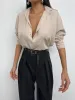 **PRE-ORDER** Lucy Oversize Linen Shirt In Stone sold by Vivichi
