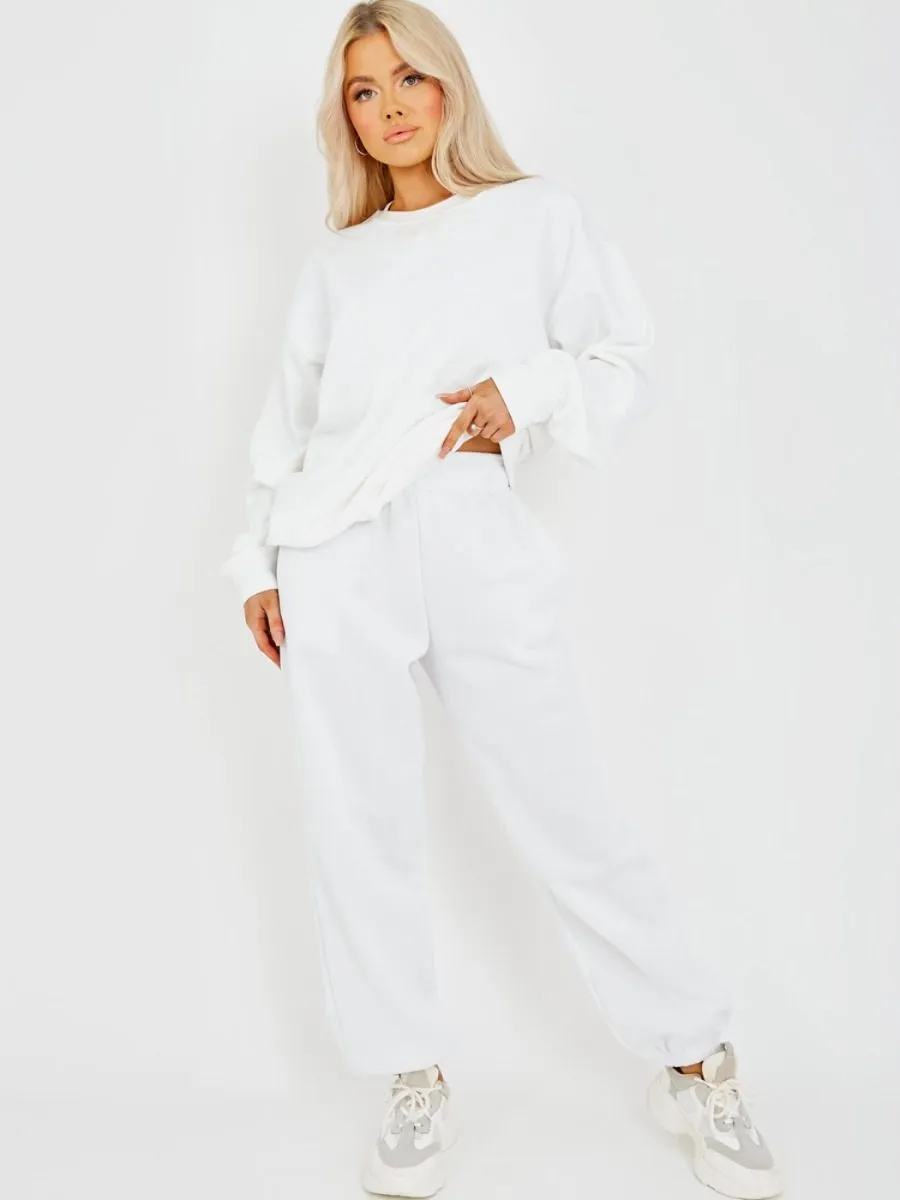 Simonne Plain Sweatshirt Jumper In White sold by Vivichi product image thumbnail 3