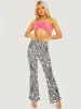 Simona Gold Chain Halter Crop Top In Fuchsia sold by Vivichi
