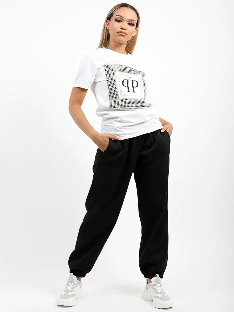 J'Adore Paris Print T-Shirt In White sold by Vivichi product image thumbnail 4