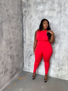 Red H Jumpsuit sold by Honeyz