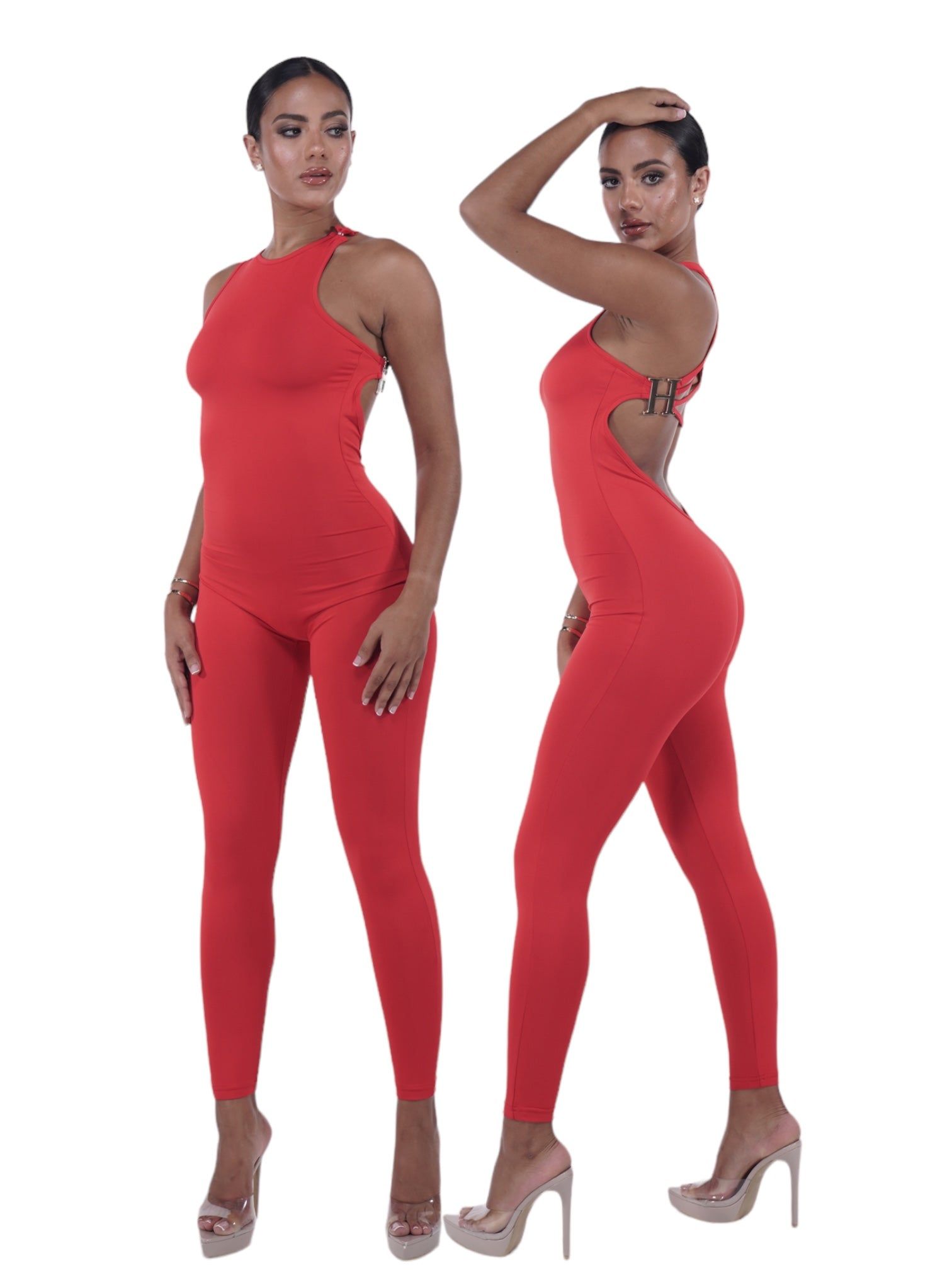 Red H Jumpsuit sold by Honeyz product image thumbnail 3