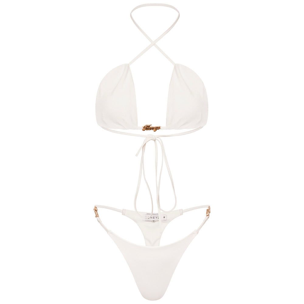 White H Bikini Set sold by Honeyz product image thumbnail 3